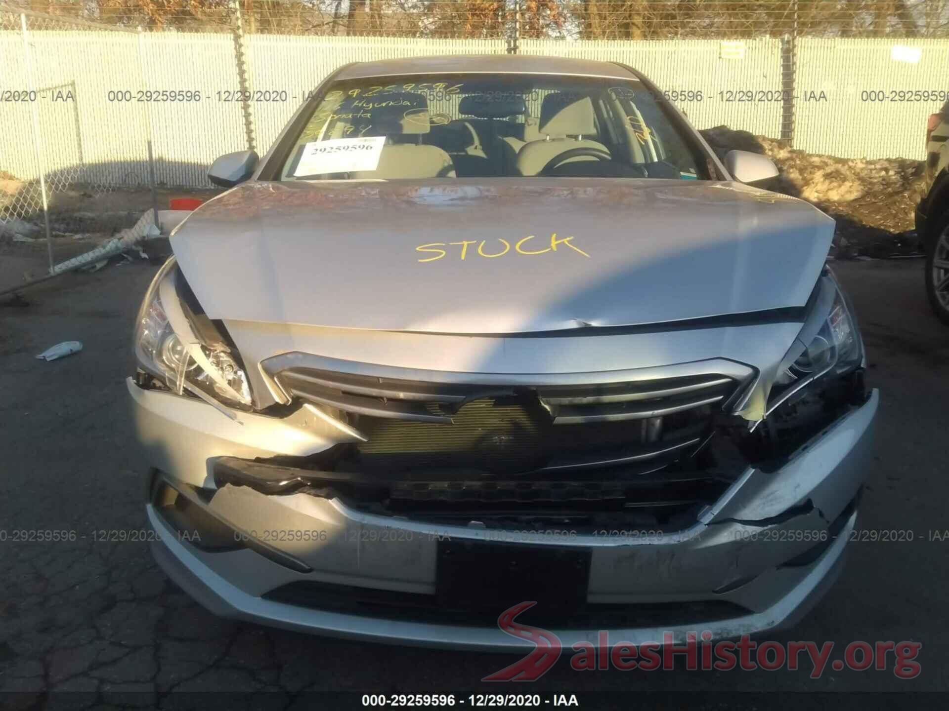 5NPE24AF7GH425402 2016 HYUNDAI SONATA