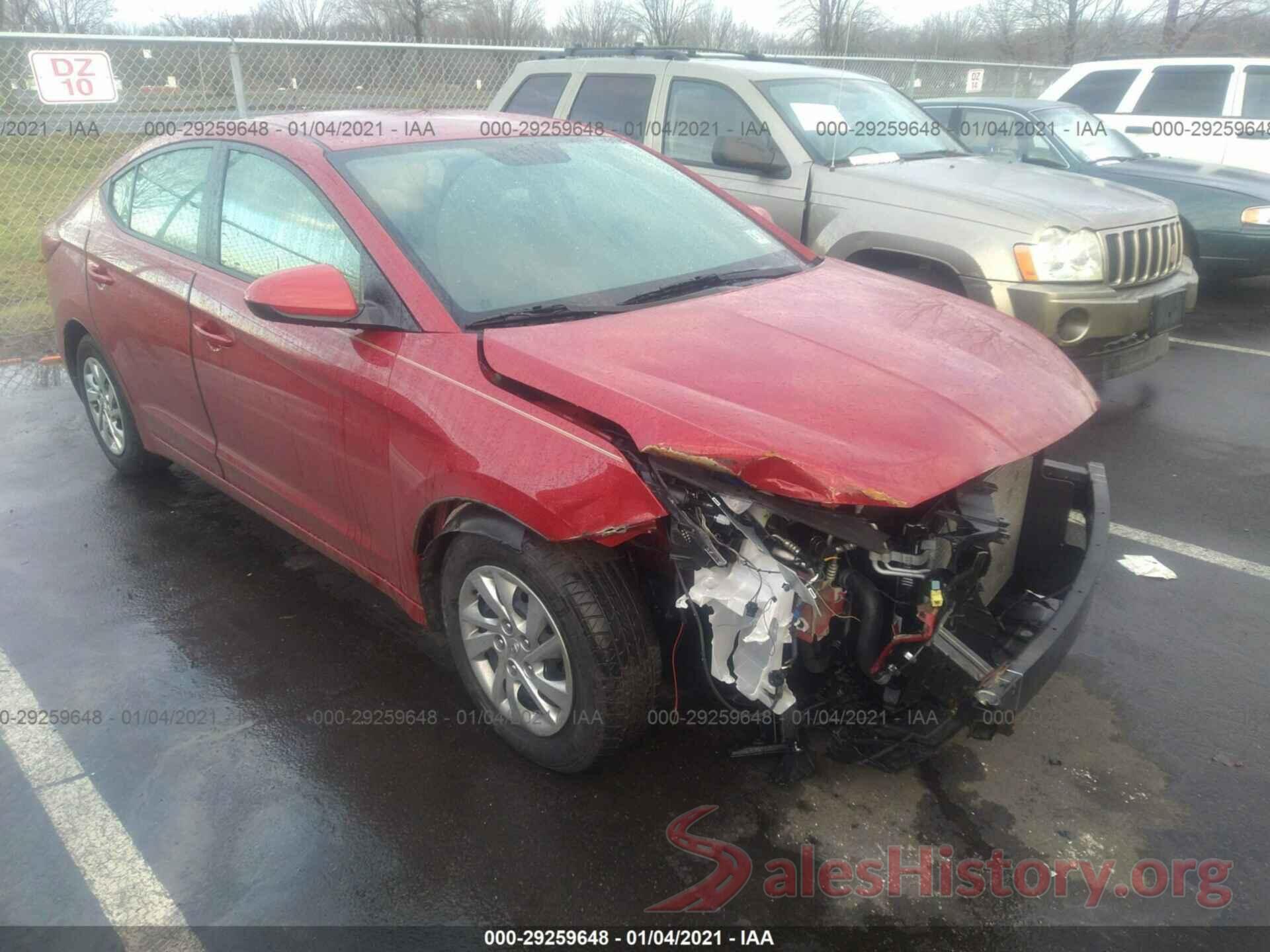 KMHD74LF9KU887657 2019 HYUNDAI ELANTRA