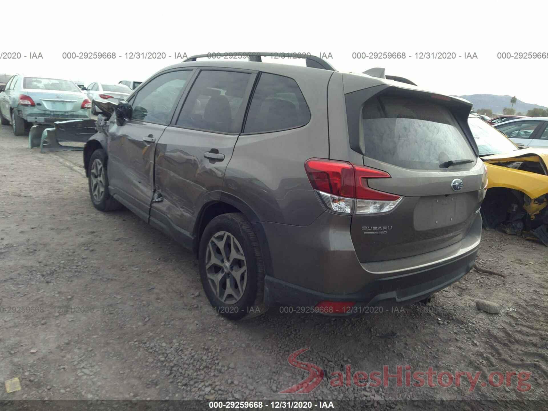 JF2SKAEC0KH501021 2019 SUBARU FORESTER