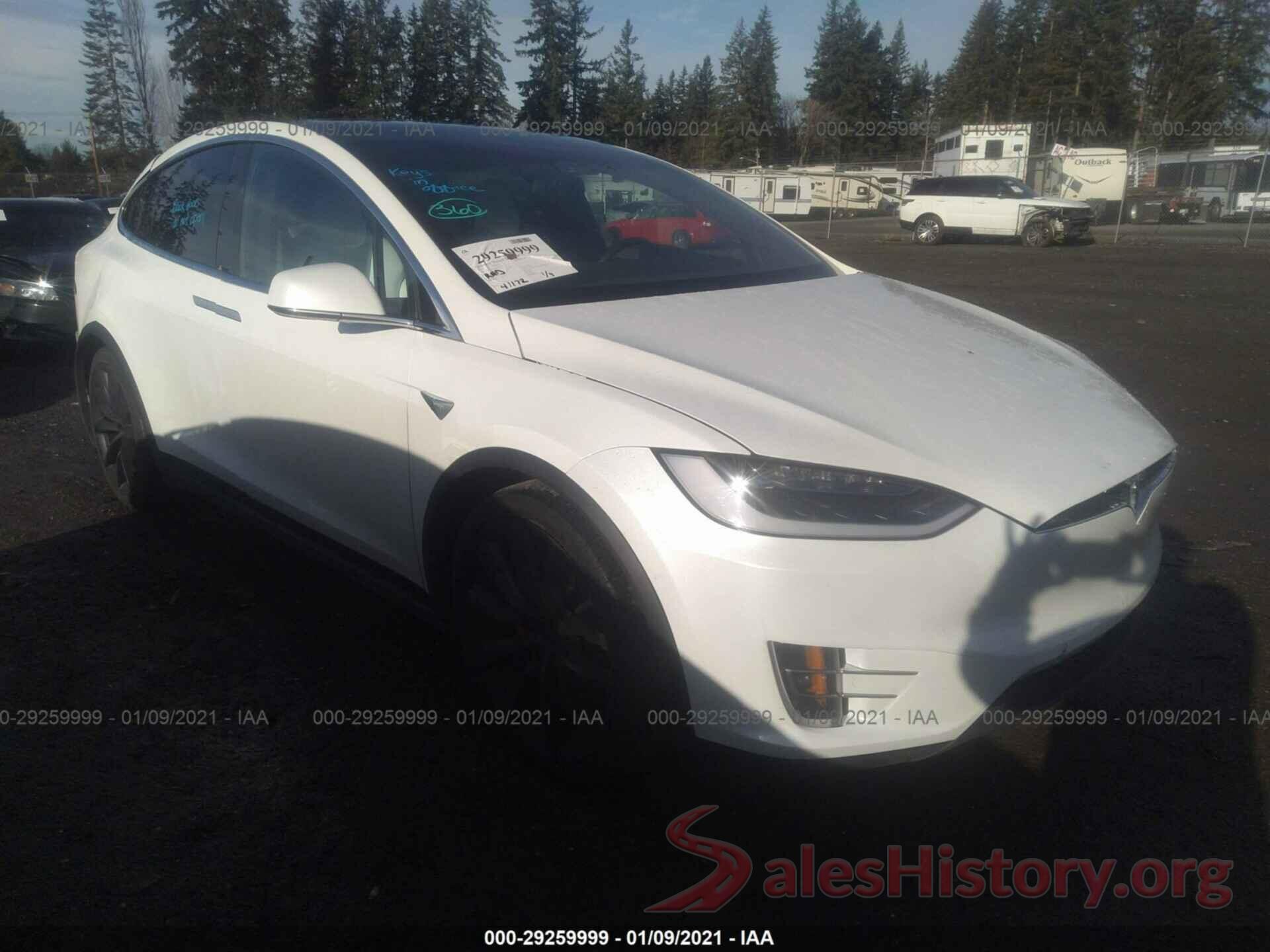 5YJXCAE47HF075749 2017 TESLA MODEL X