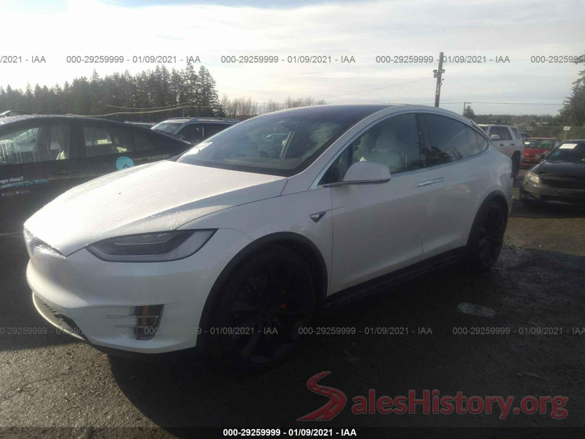 5YJXCAE47HF075749 2017 TESLA MODEL X