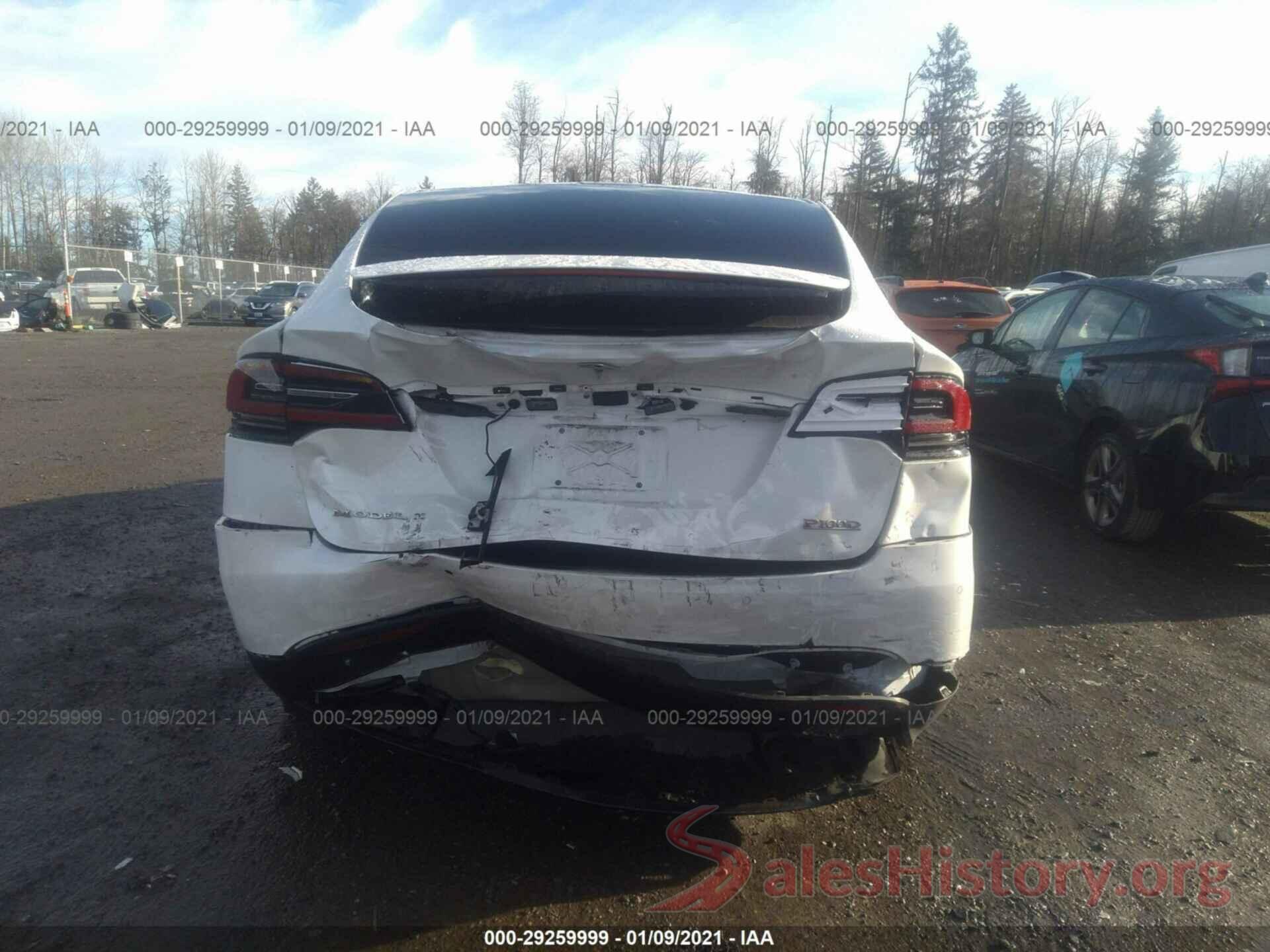 5YJXCAE47HF075749 2017 TESLA MODEL X