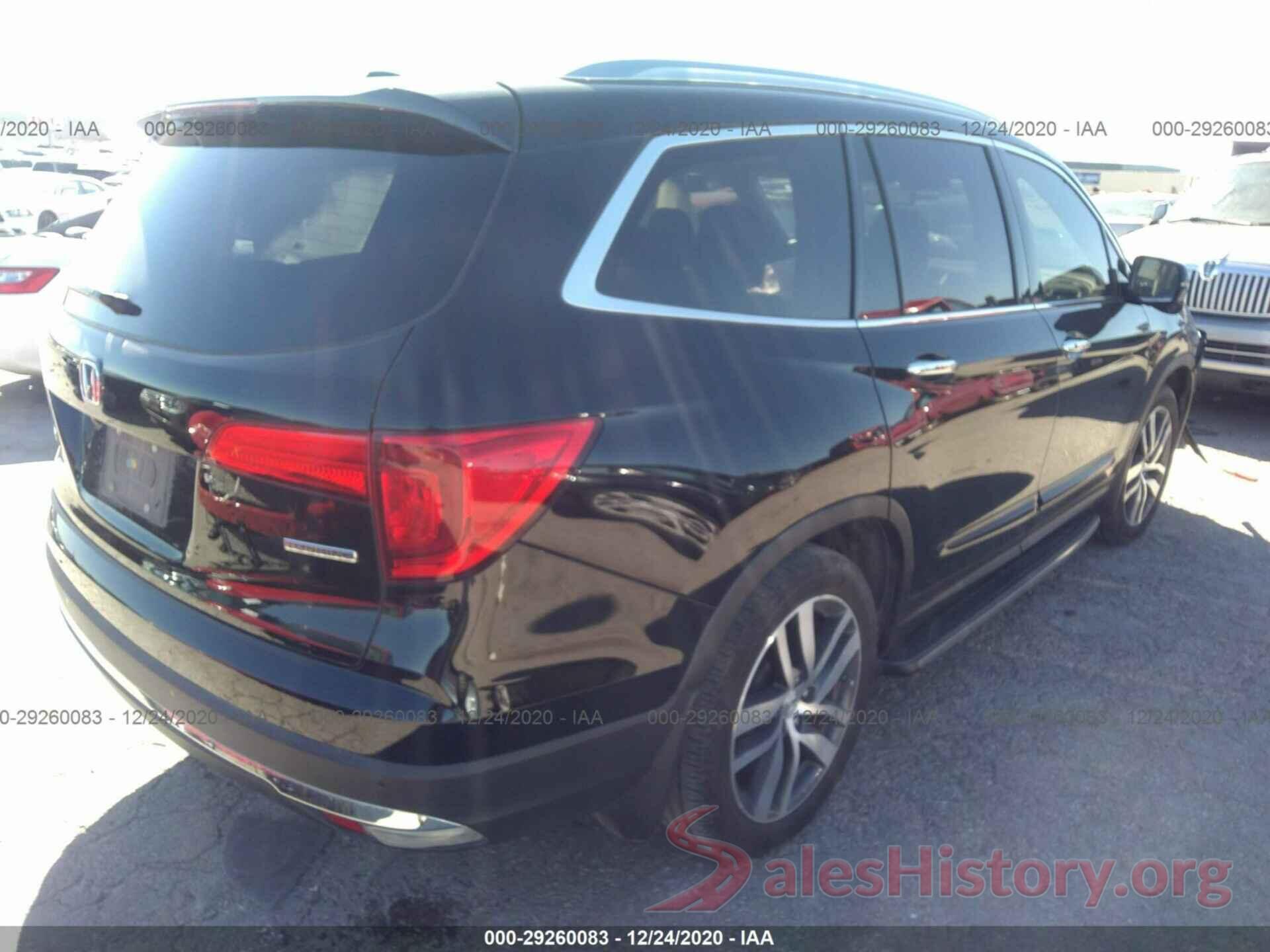 5FNYF5H93GB040294 2016 HONDA PILOT