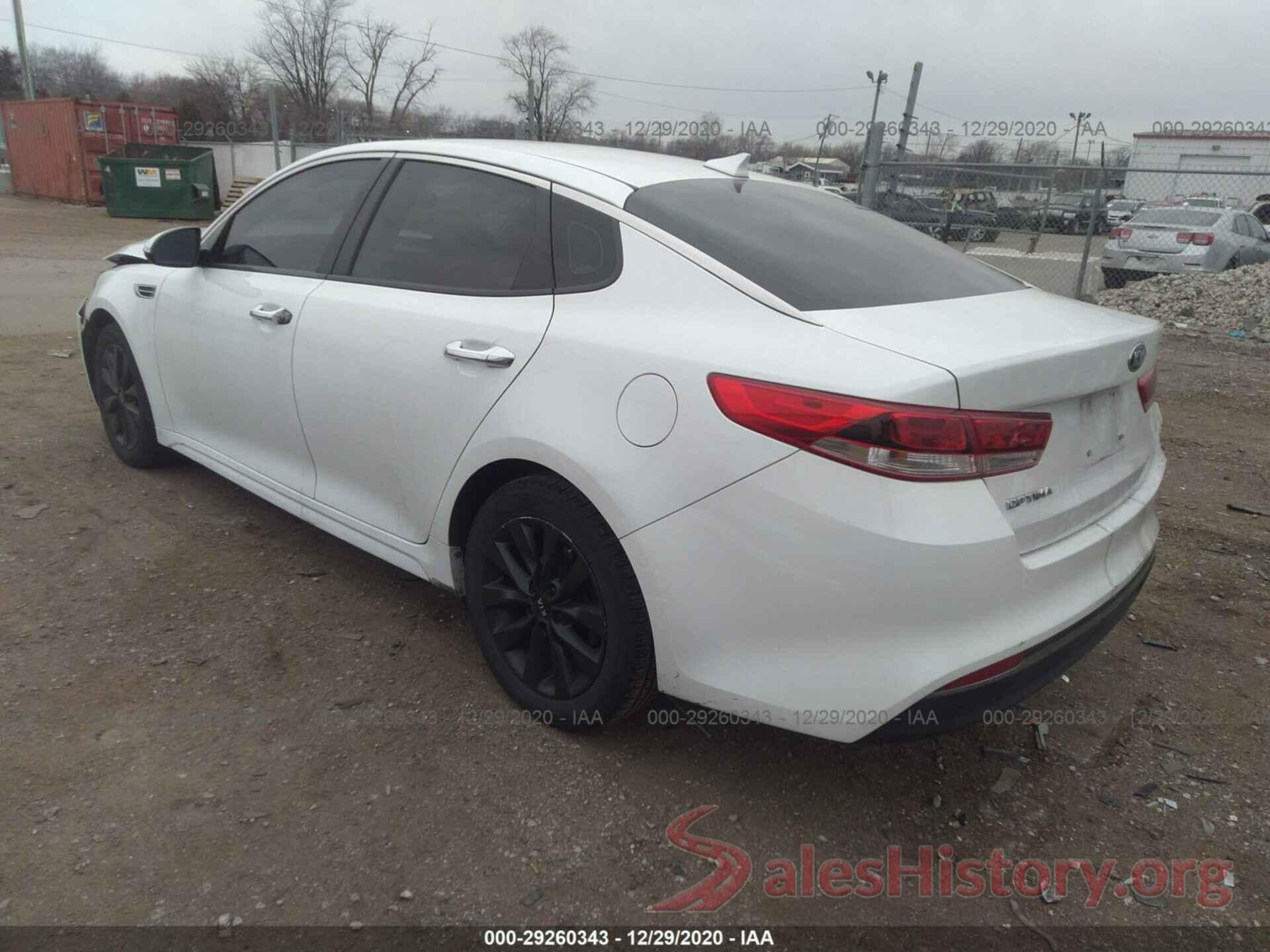 5XXGT4L31GG014078 2016 KIA OPTIMA