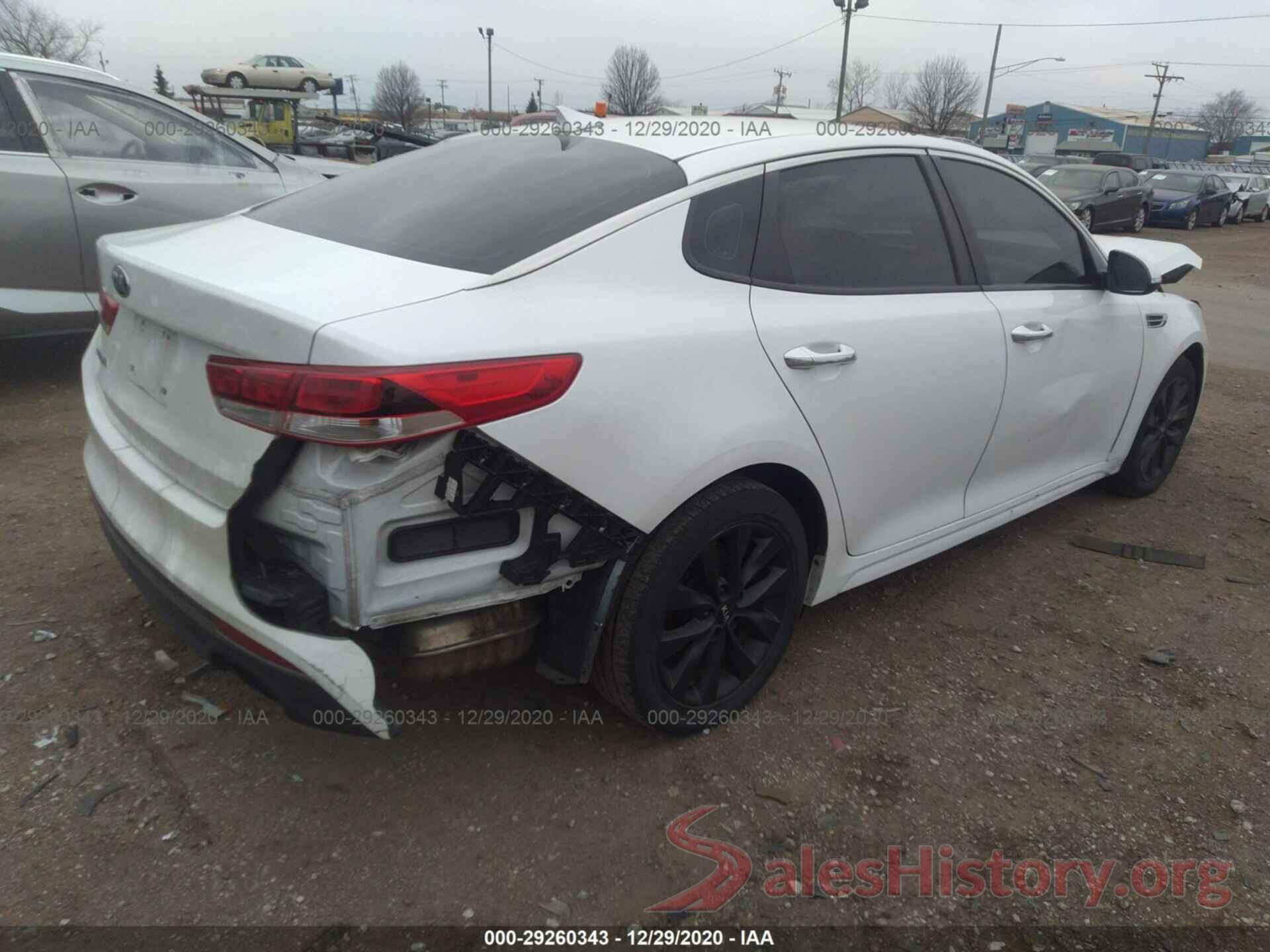 5XXGT4L31GG014078 2016 KIA OPTIMA