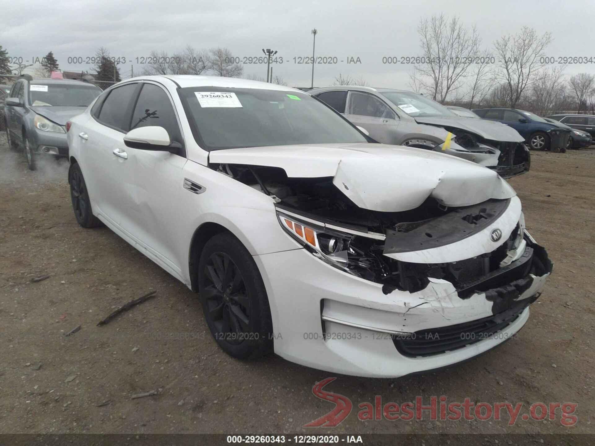 5XXGT4L31GG014078 2016 KIA OPTIMA