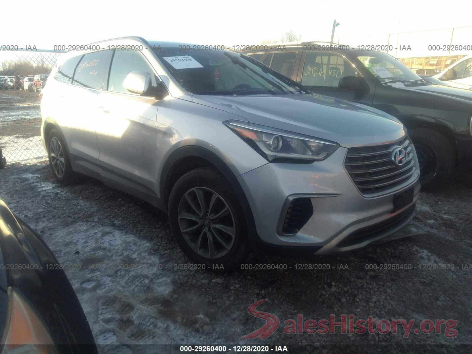 KM8SM4HF8HU202095 2017 HYUNDAI SANTA FE