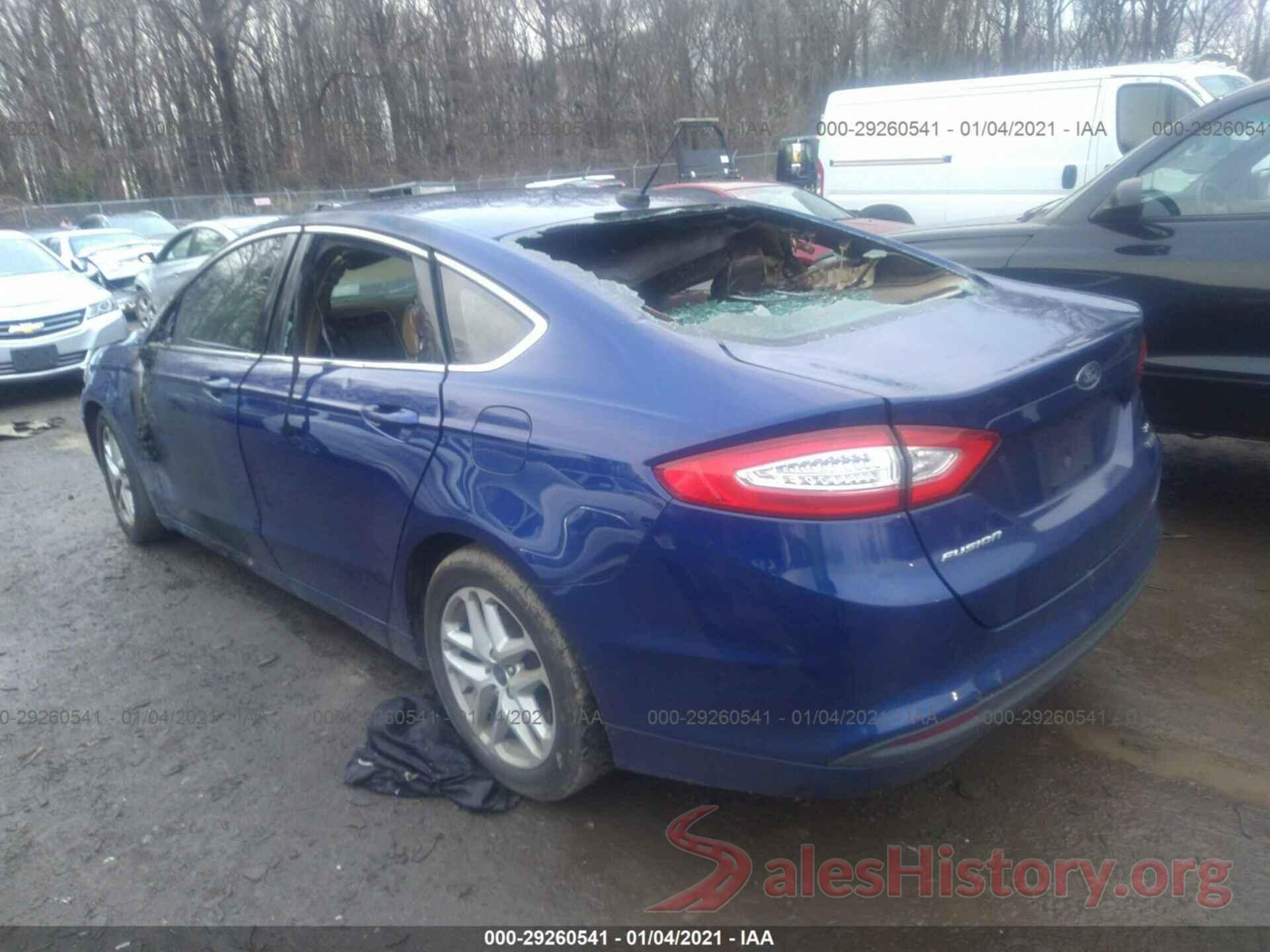 3FA6P0HD9GR138522 2016 FORD FUSION