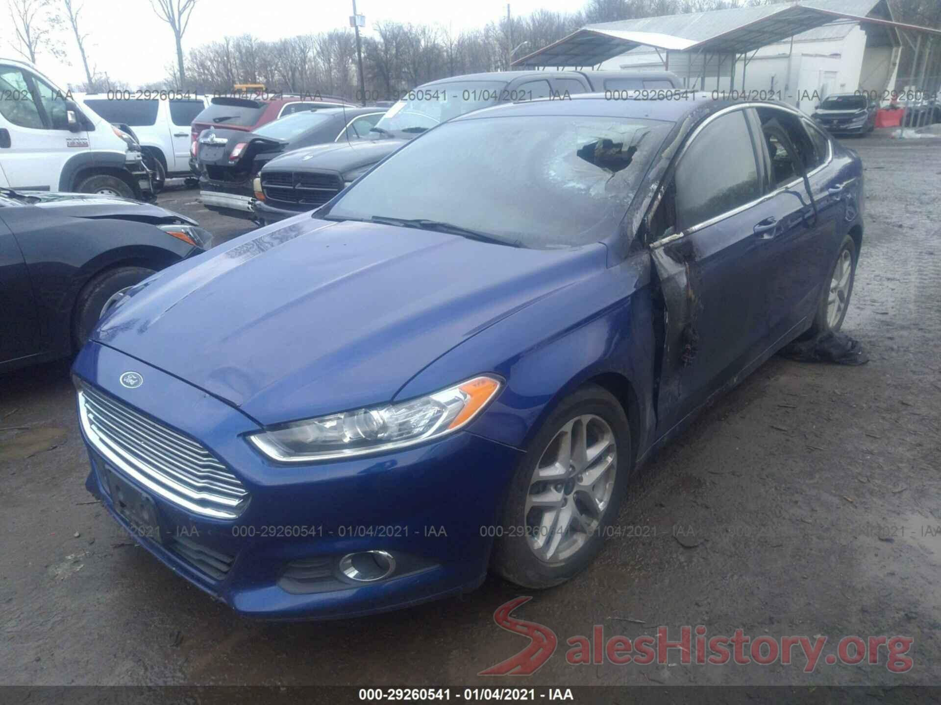 3FA6P0HD9GR138522 2016 FORD FUSION