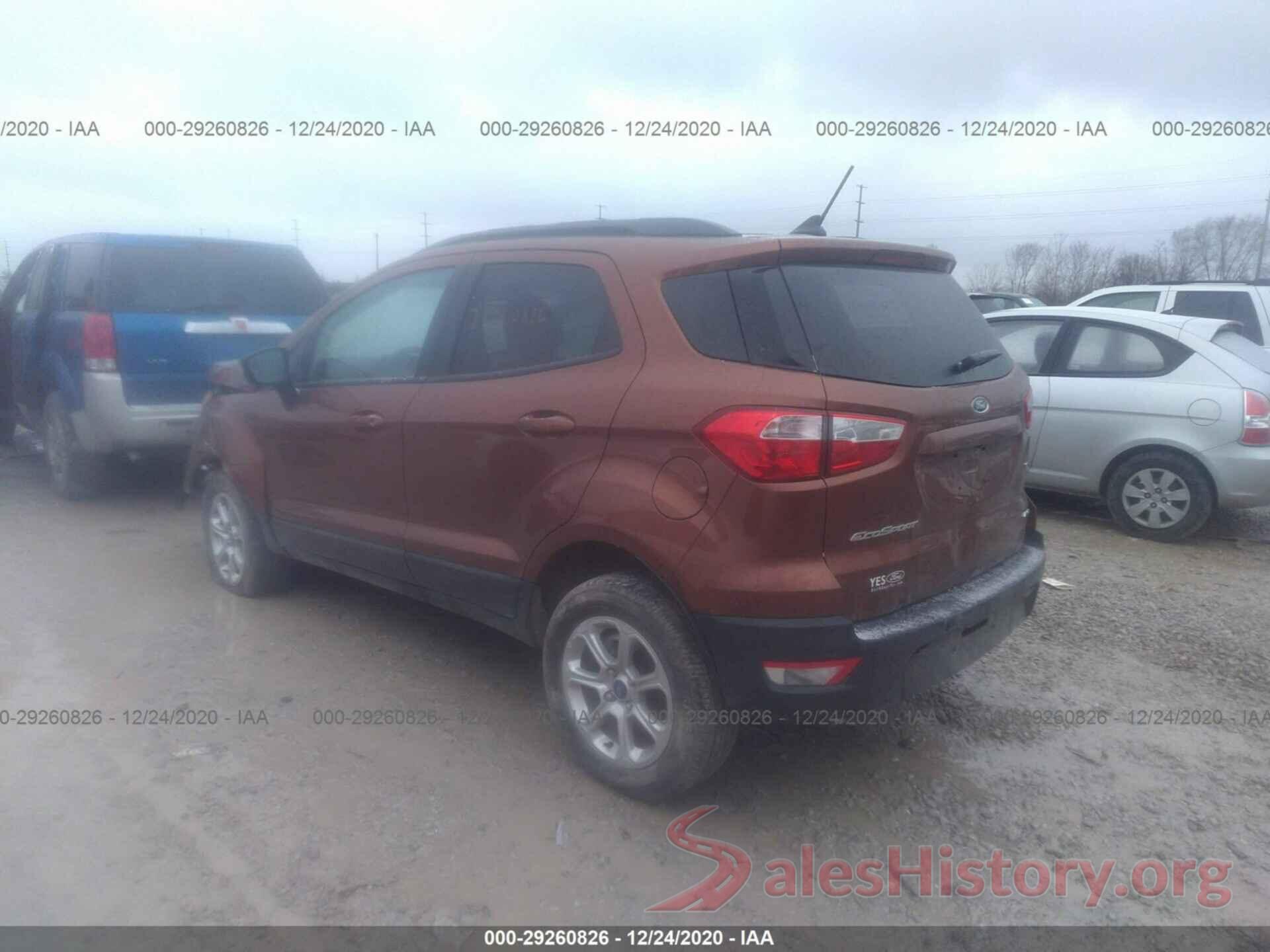 MAJ6S3GL1LC341664 2020 FORD ECOSPORT