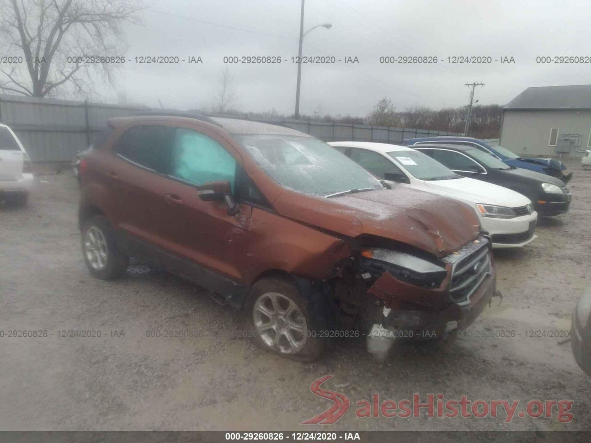 MAJ6S3GL1LC341664 2020 FORD ECOSPORT