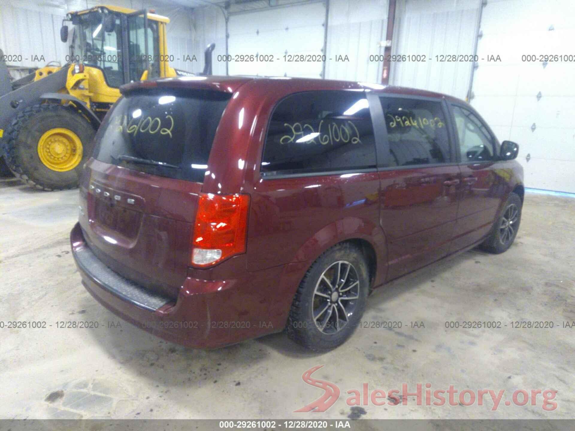 2C4RDGBG2GR400298 2016 DODGE GRAND CARAVAN