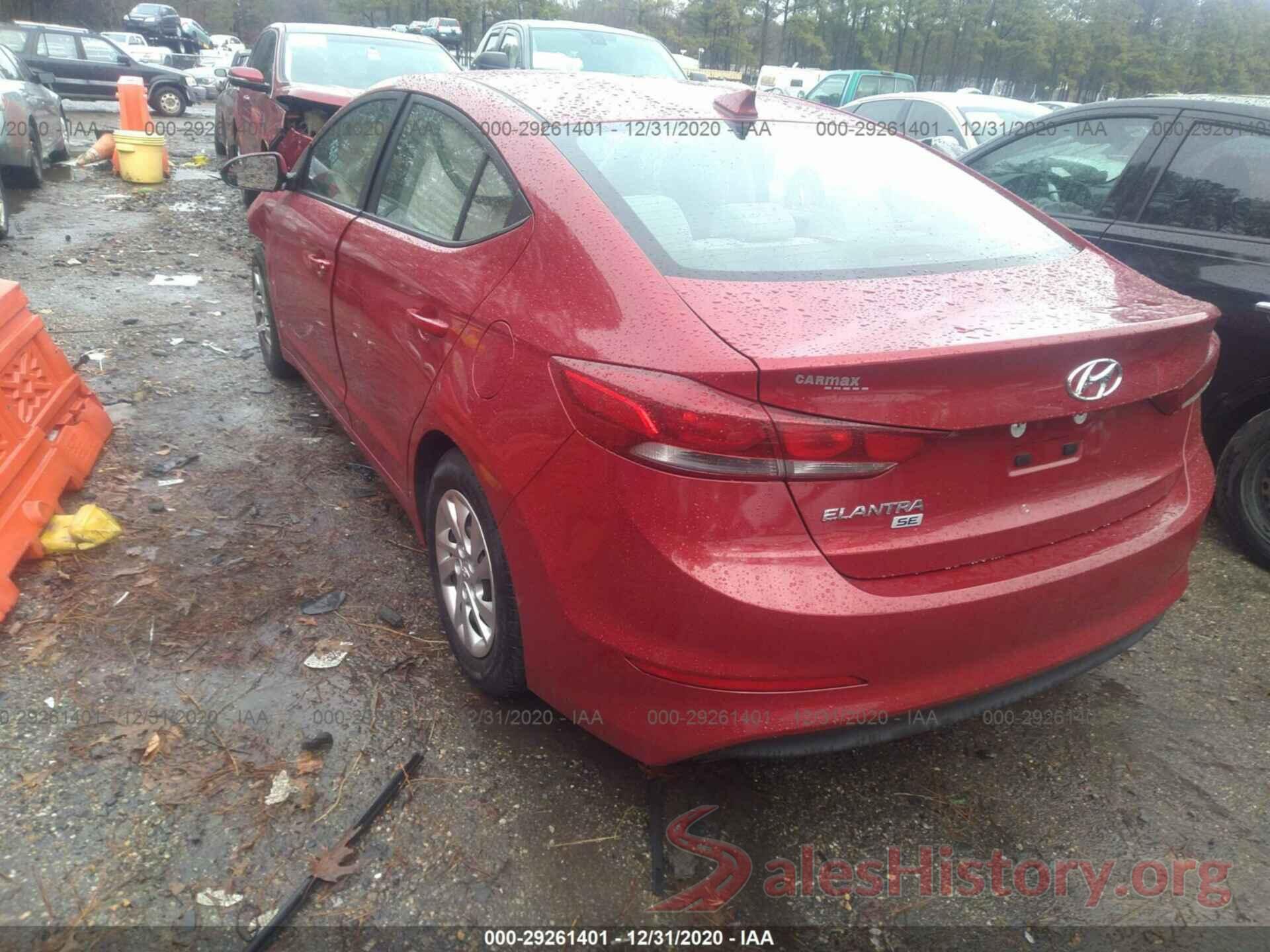 KMHD74LF3HU071570 2017 HYUNDAI ELANTRA