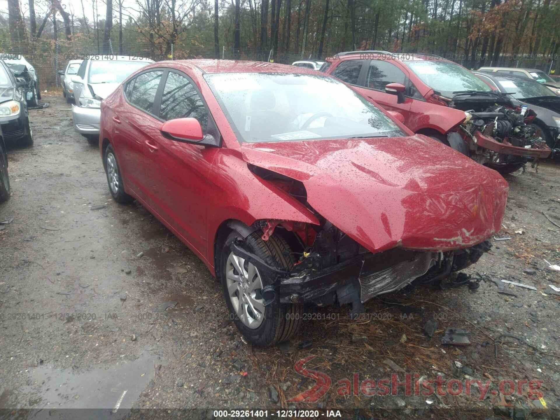 KMHD74LF3HU071570 2017 HYUNDAI ELANTRA