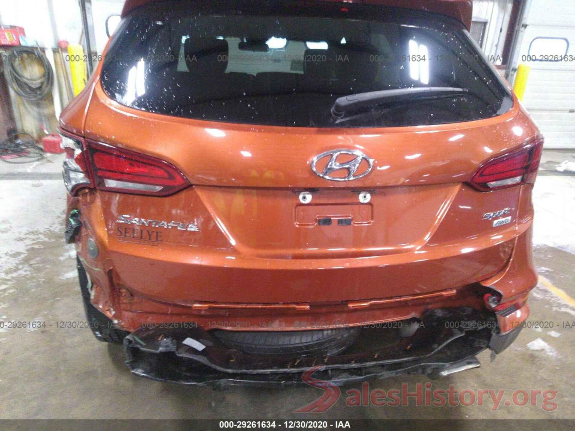 5XYZTDLB7JG522980 2018 HYUNDAI SANTA FE SPORT