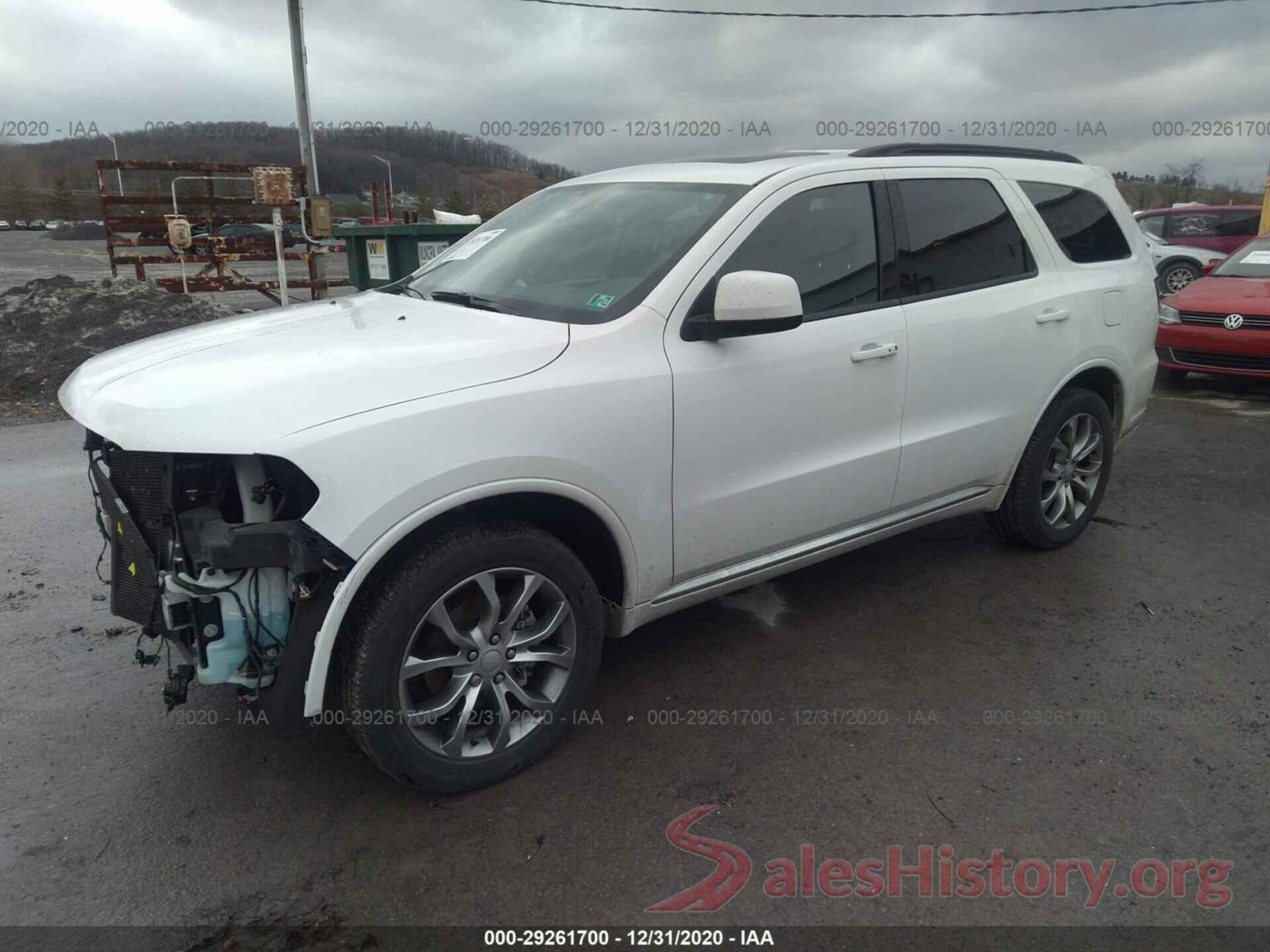 1C4RDJAG3JC202134 2018 DODGE DURANGO