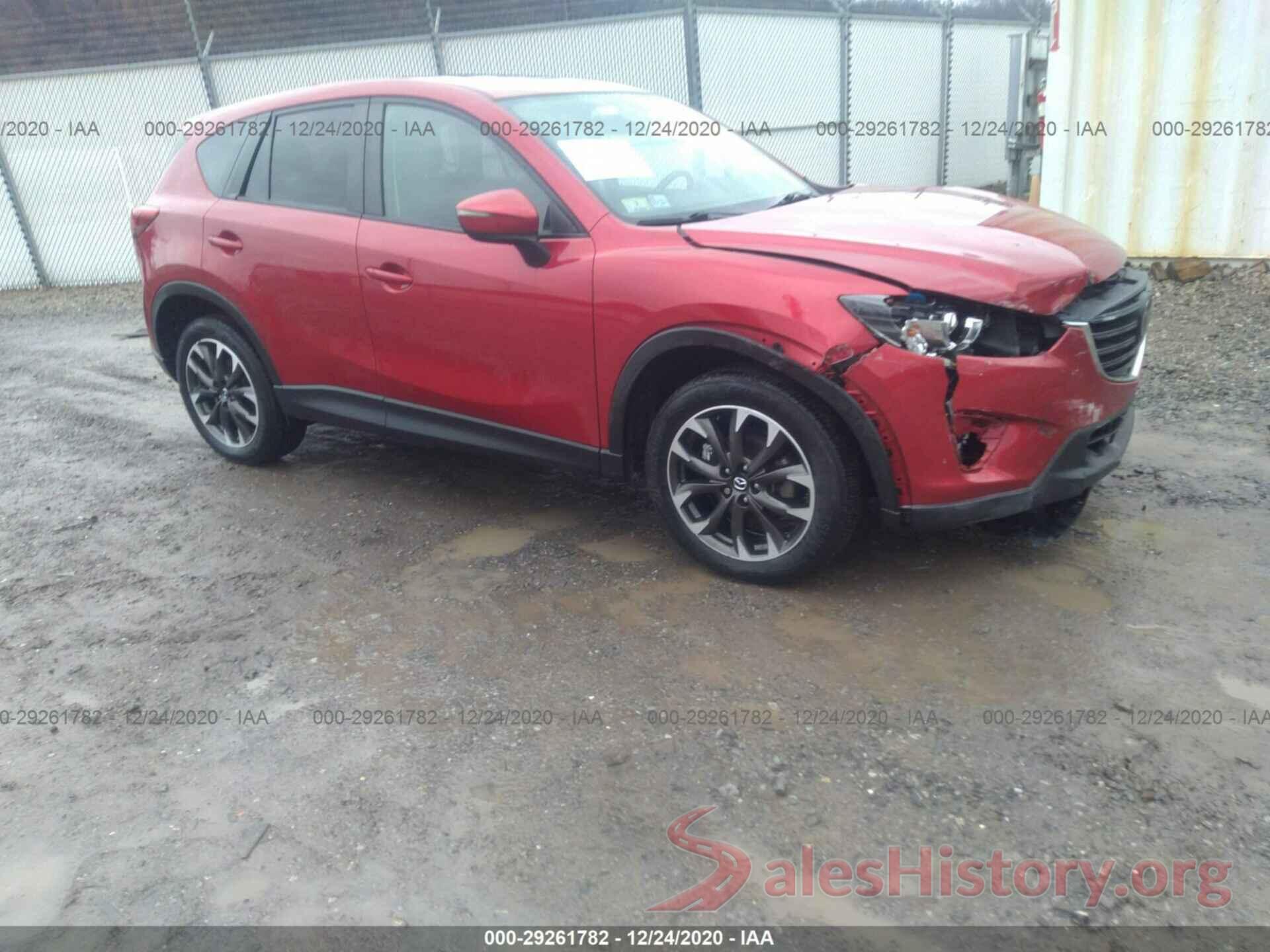 JM3KE4DY4G0609949 2016 MAZDA CX-5