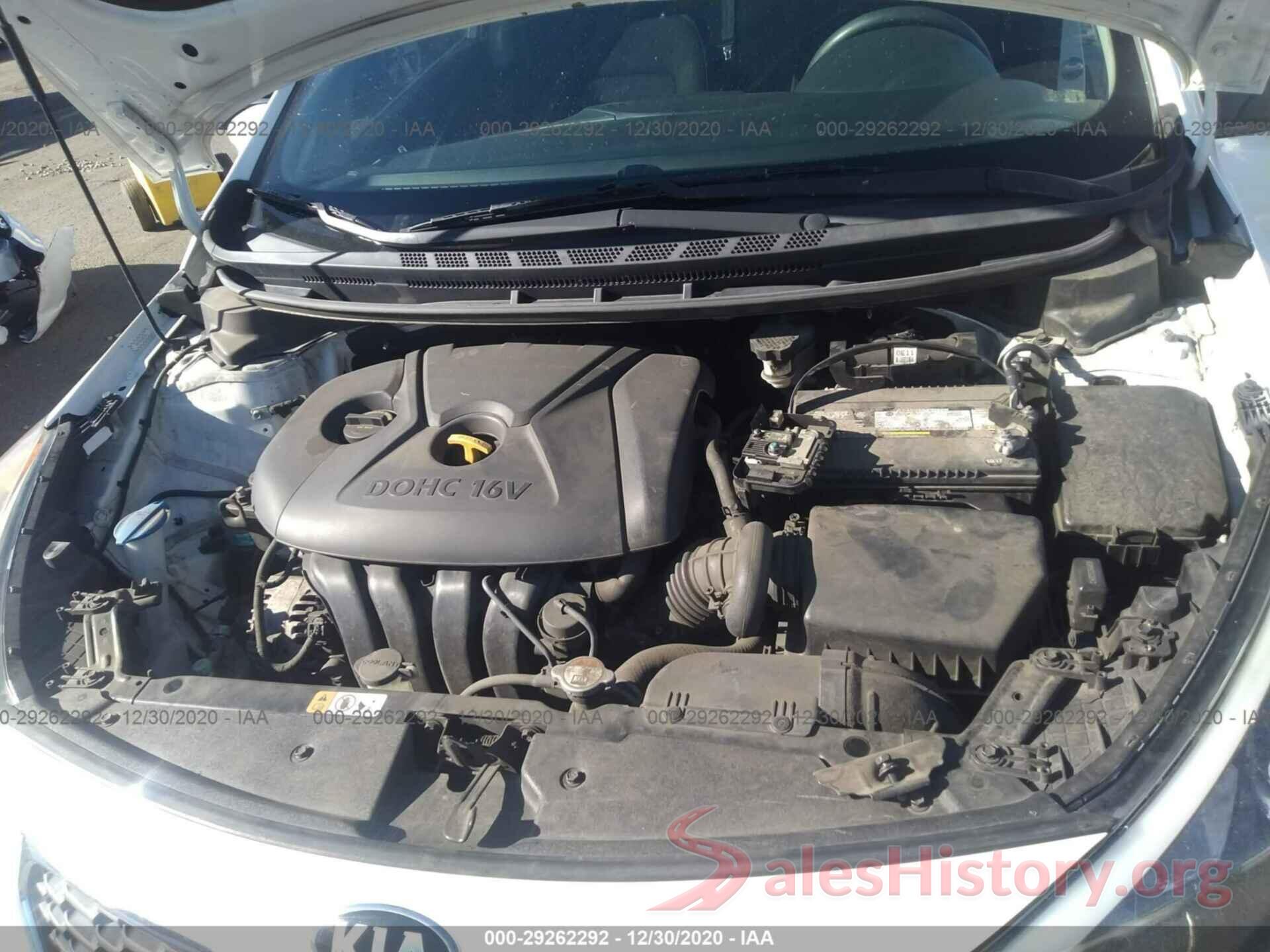 KNAFK4A61G5582425 2016 KIA FORTE