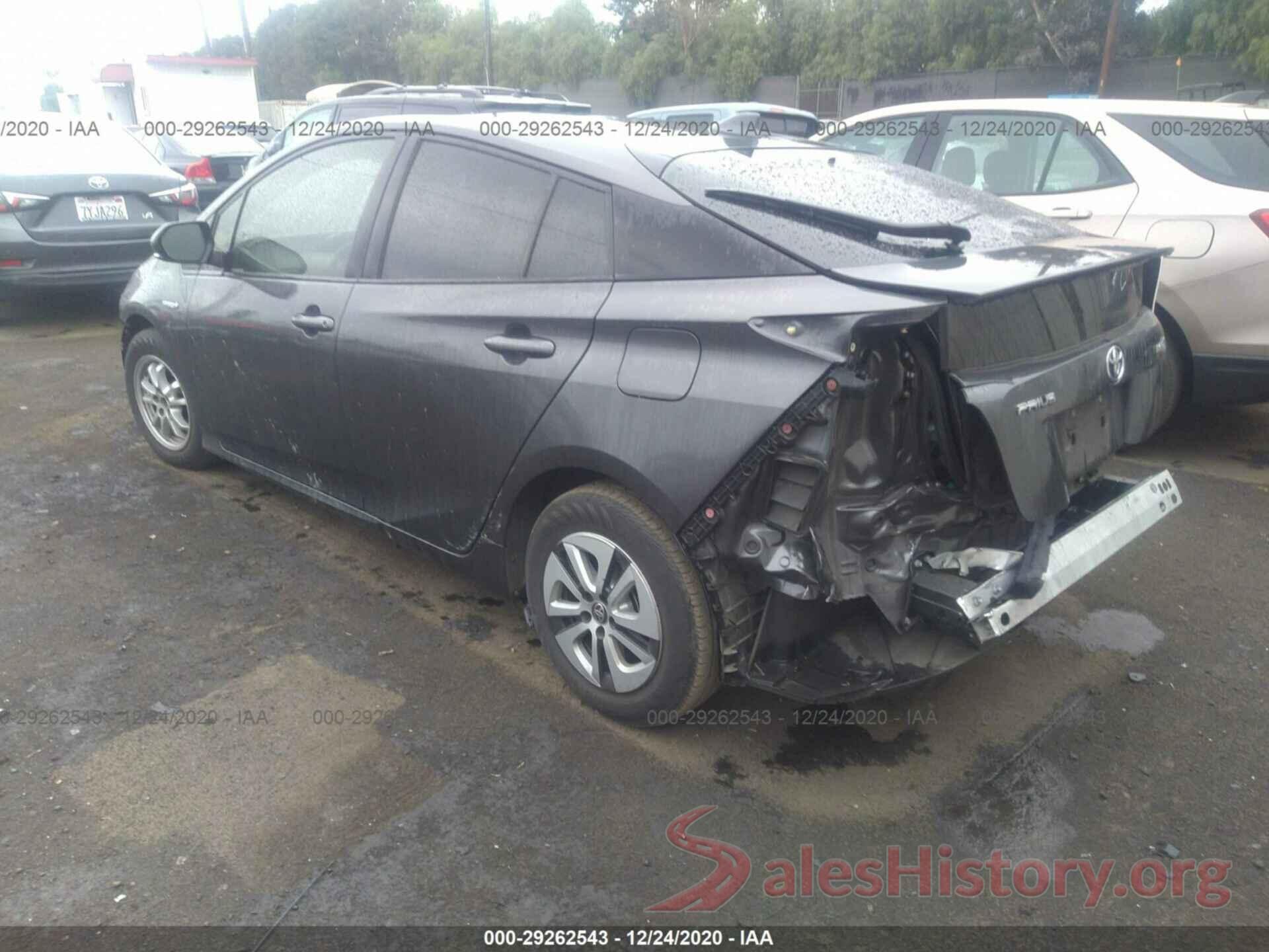 JTDKARFU8G3503112 2016 TOYOTA PRIUS