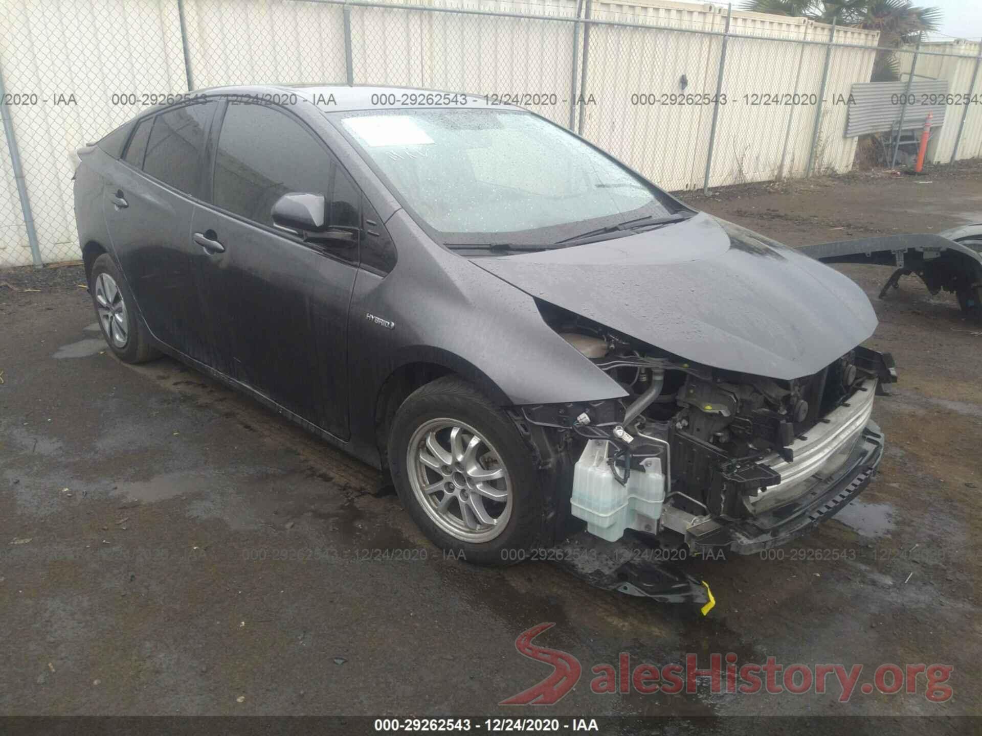 JTDKARFU8G3503112 2016 TOYOTA PRIUS