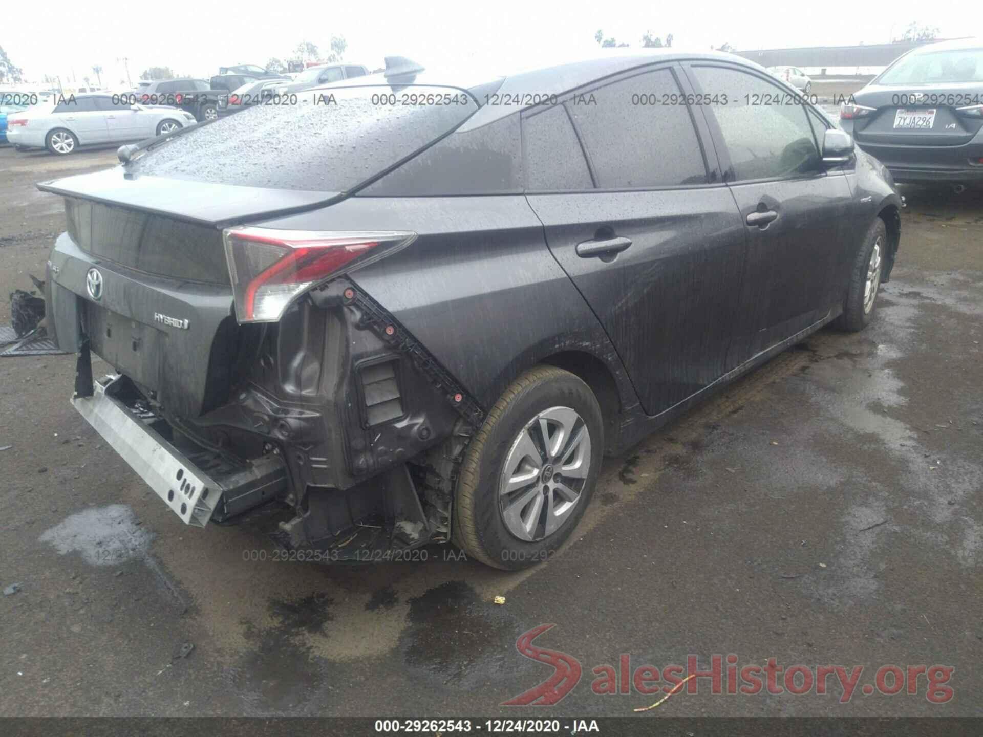 JTDKARFU8G3503112 2016 TOYOTA PRIUS