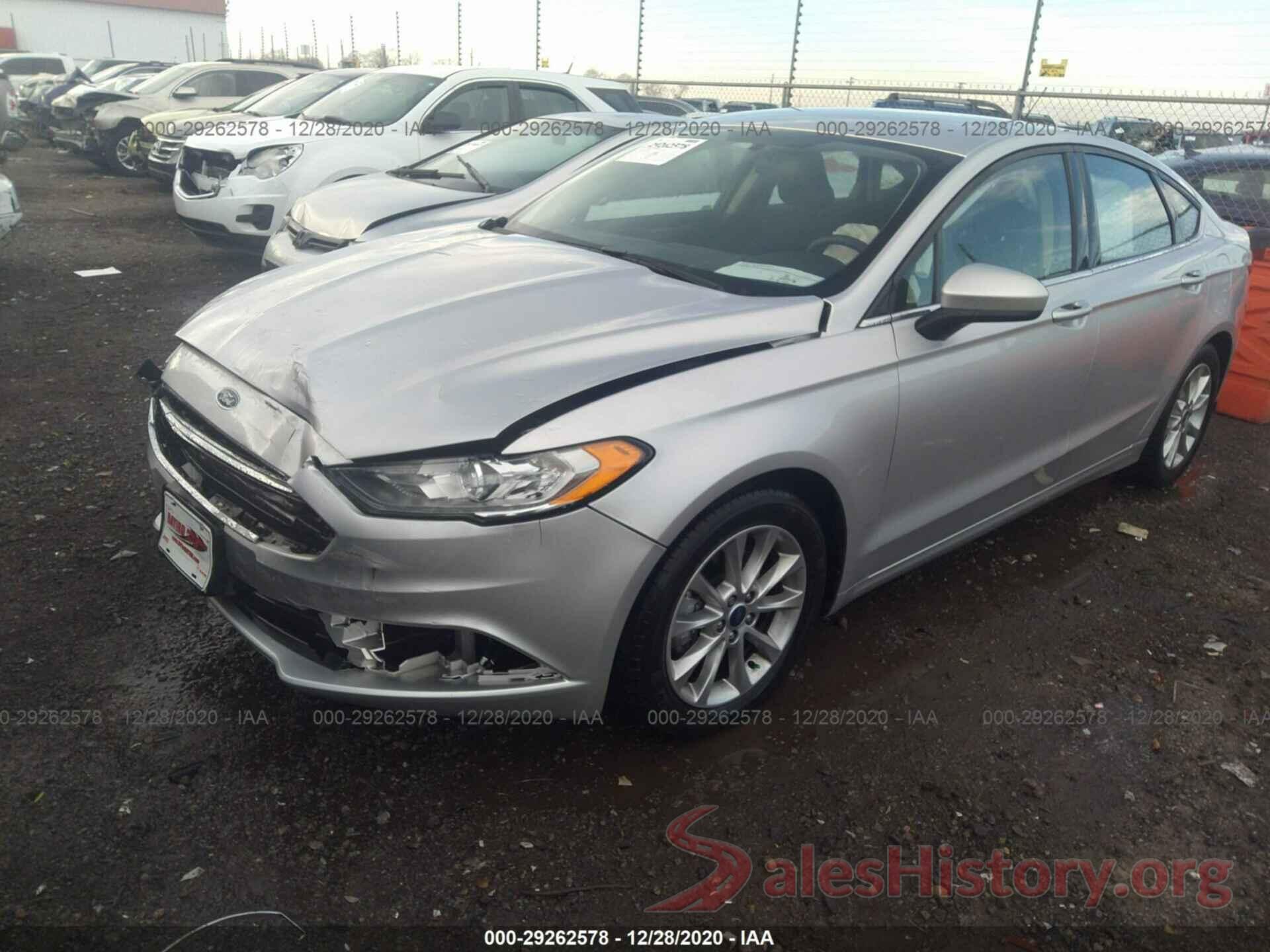 3FA6P0HD2HR270202 2017 FORD FUSION