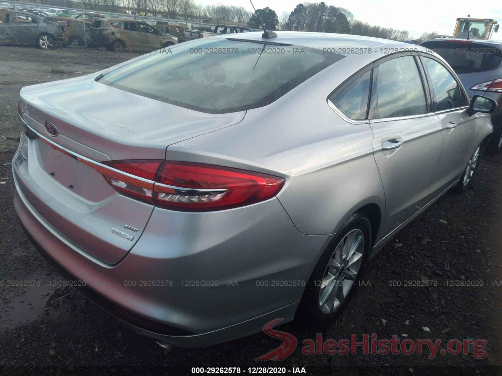 3FA6P0HD2HR270202 2017 FORD FUSION