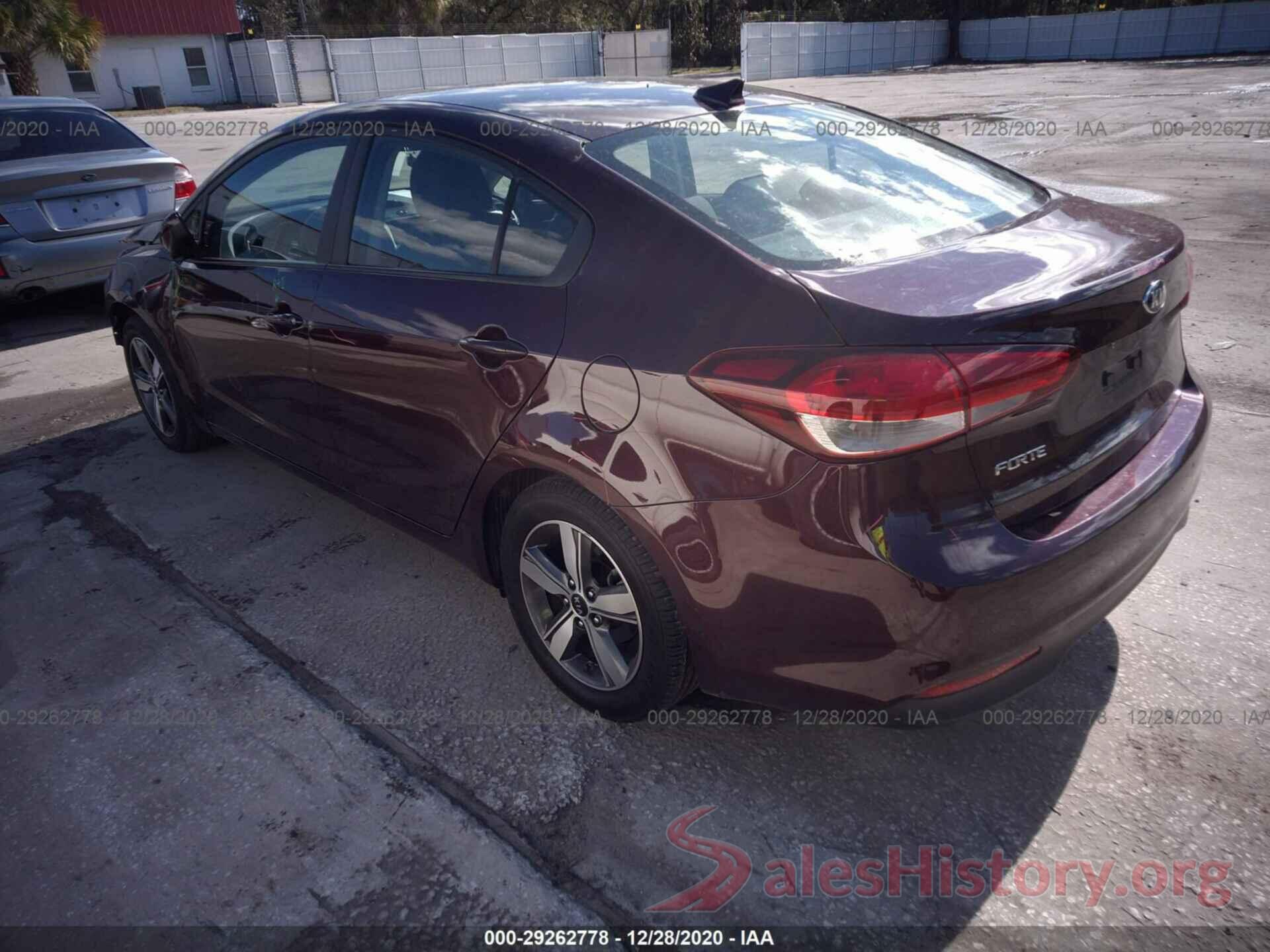 3KPFL4A77JE250803 2018 KIA FORTE