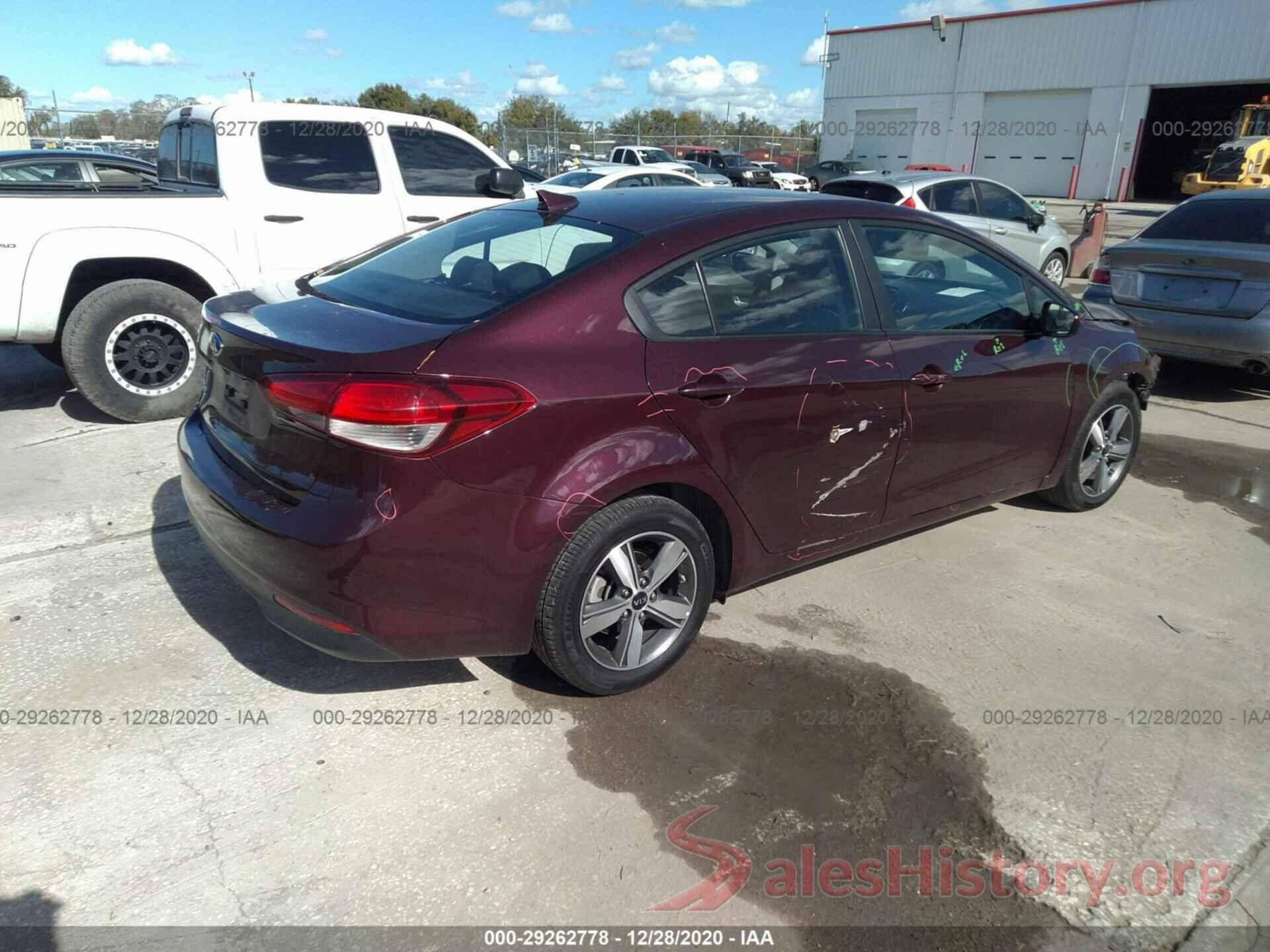 3KPFL4A77JE250803 2018 KIA FORTE