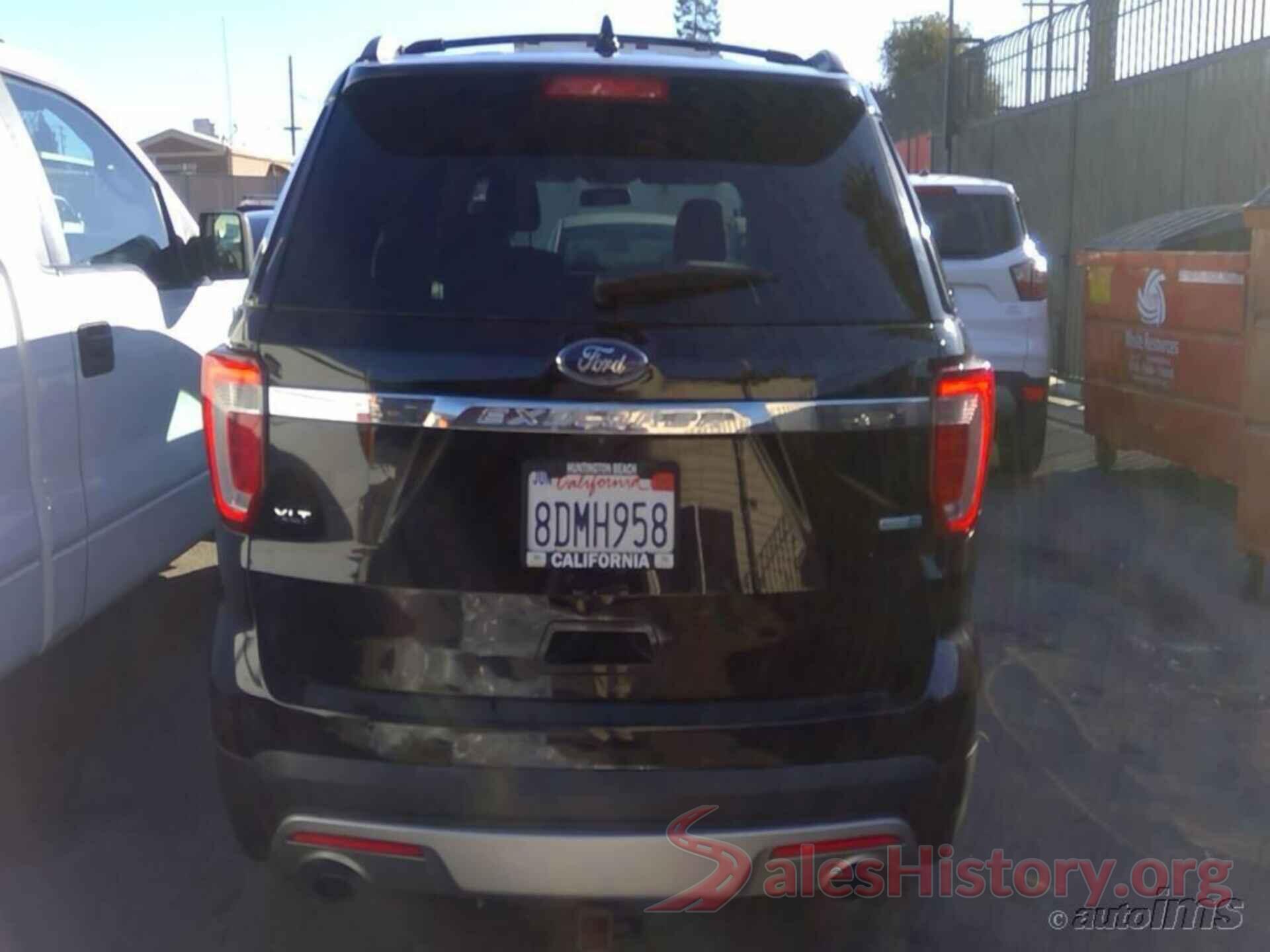 1FM5K8DH5HGD66971 2017 FORD EXPLORER