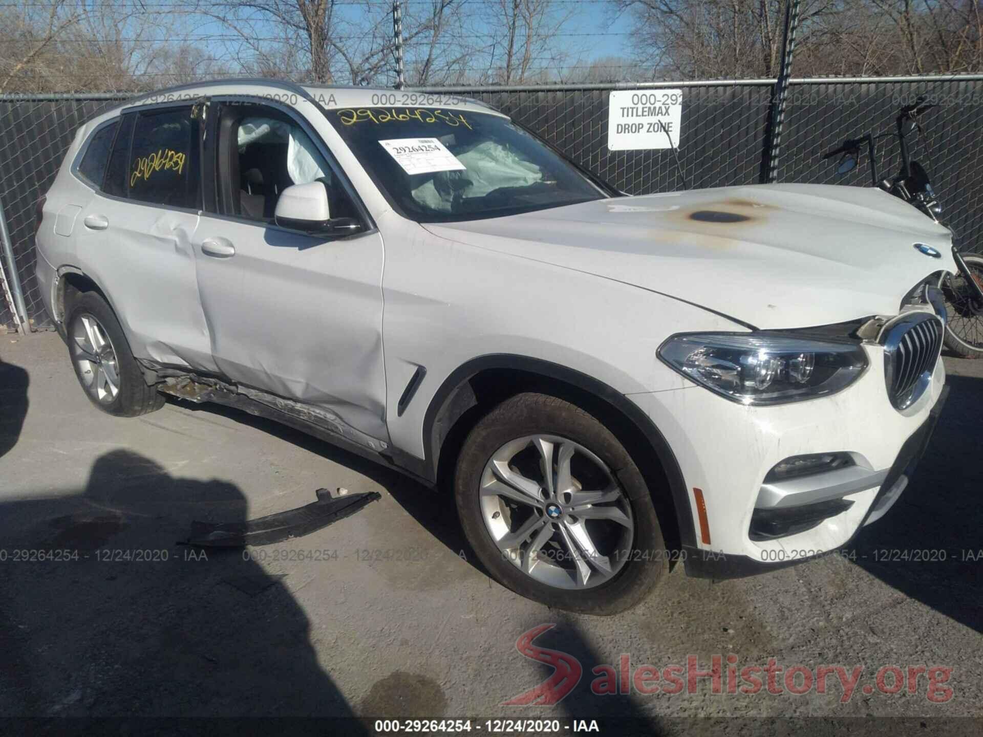 5UXTY5C05L9B04533 2020 BMW X3