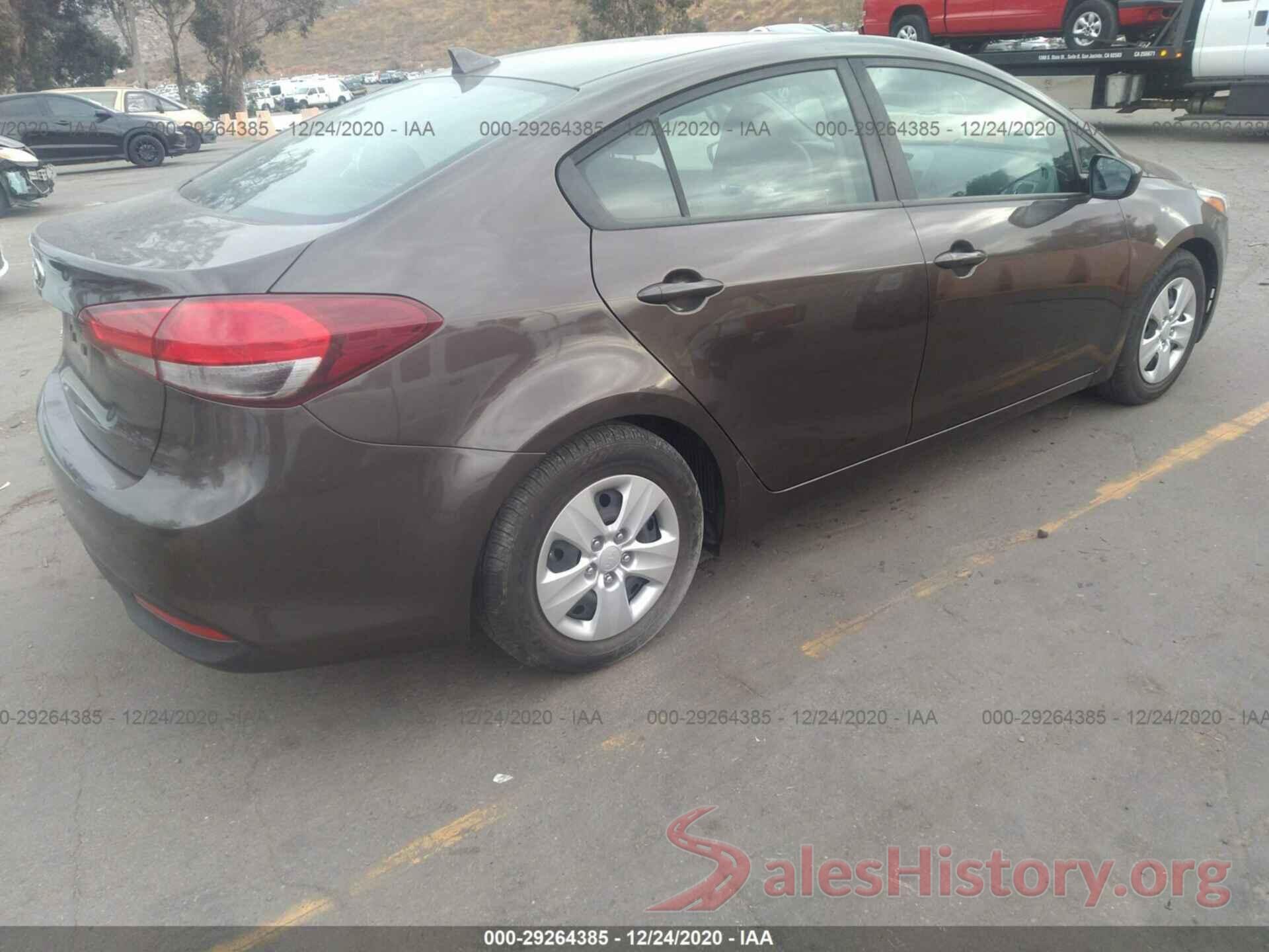 3KPFL4A76HE128699 2017 KIA FORTE