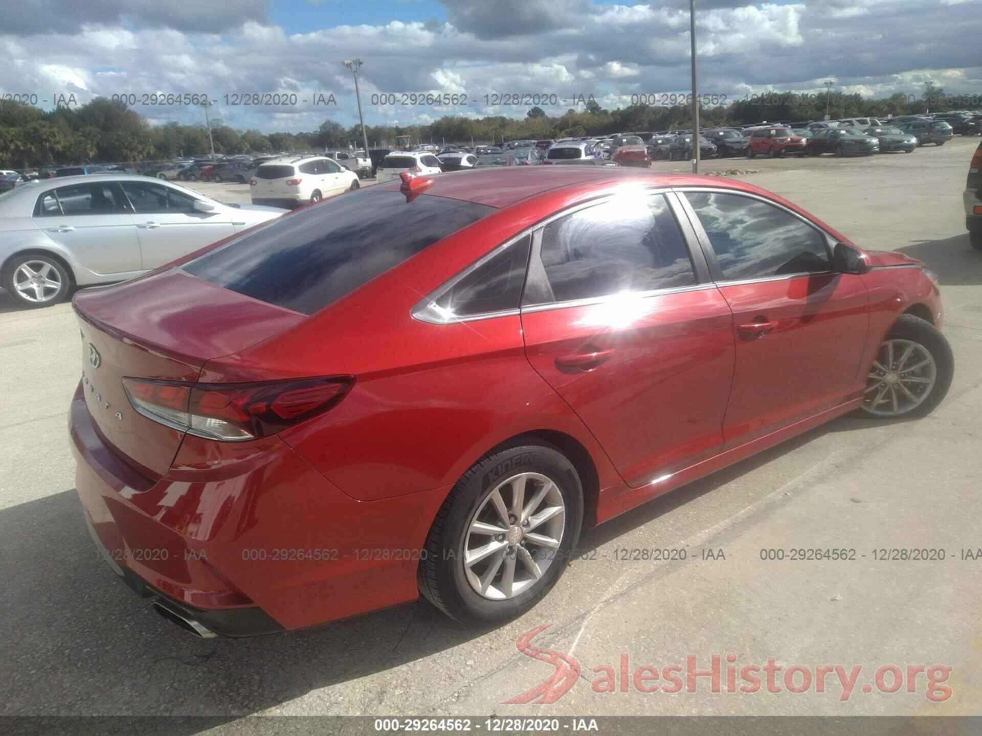 5NPE24AF0JH606493 2018 HYUNDAI SONATA