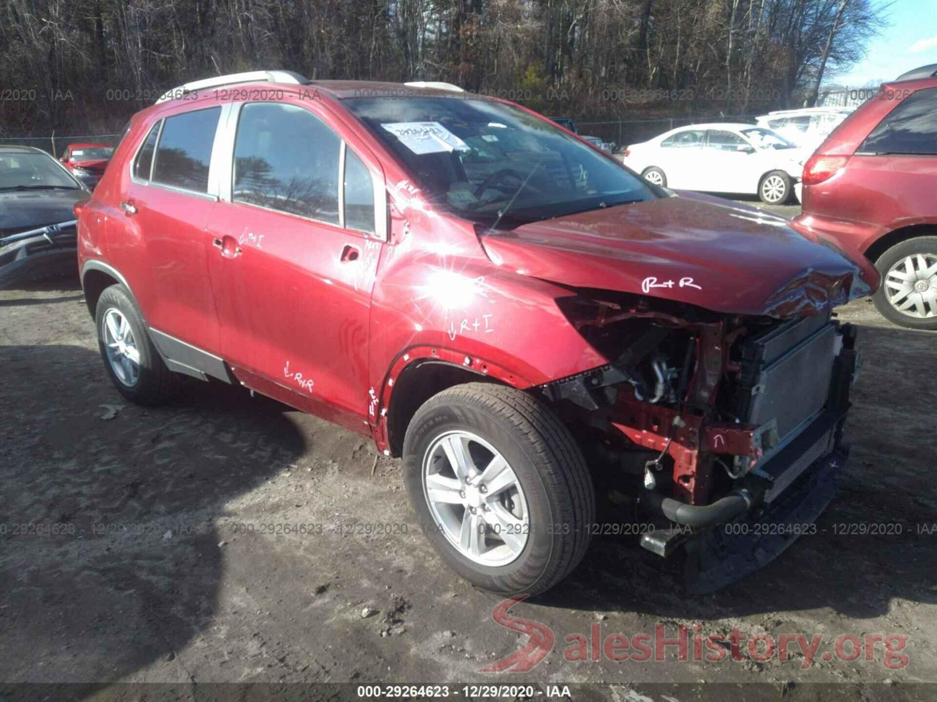 3GNCJPSB3JL392307 2018 CHEVROLET TRAX