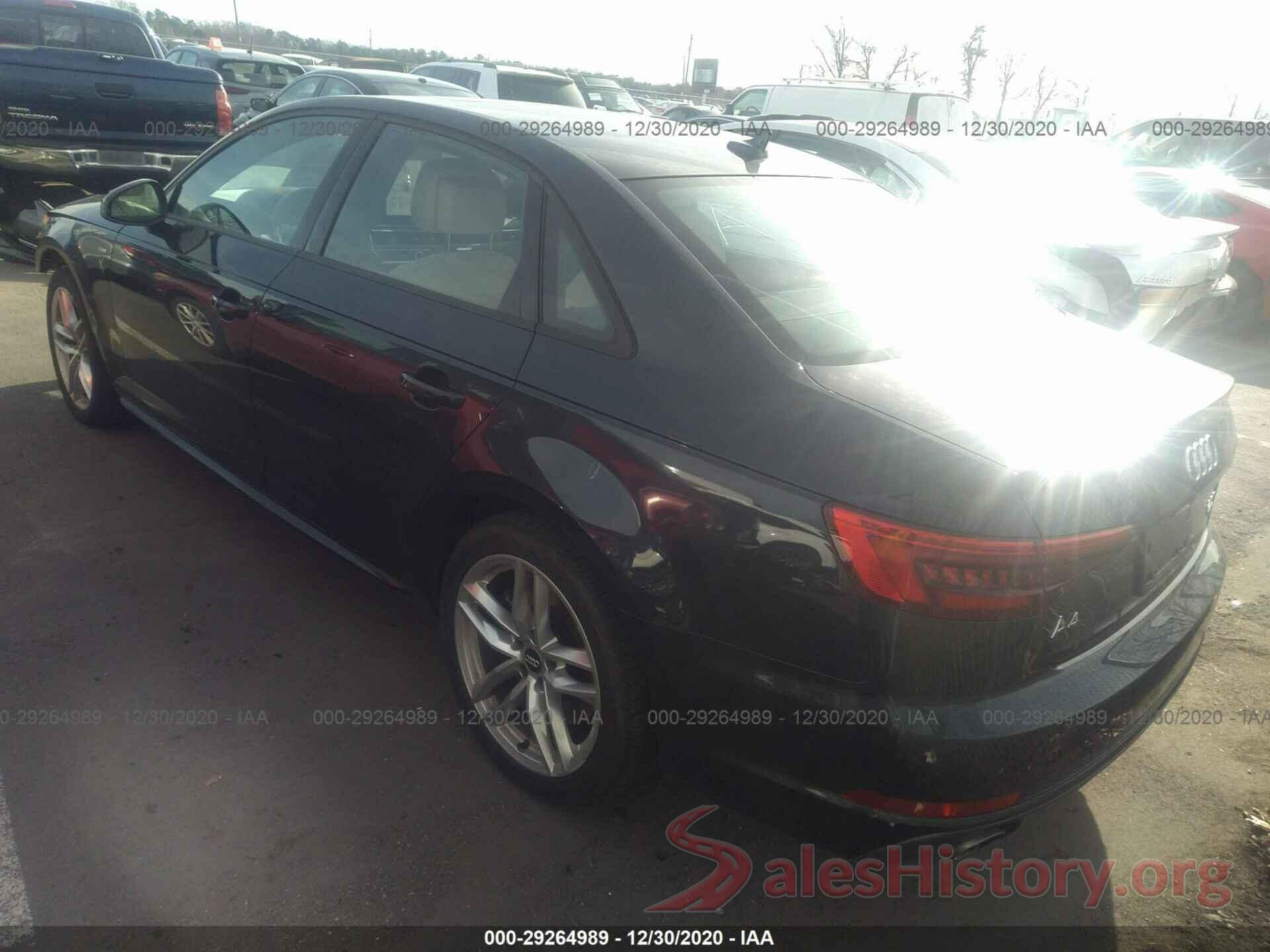 WAUDNAF40HN047060 2017 AUDI A4