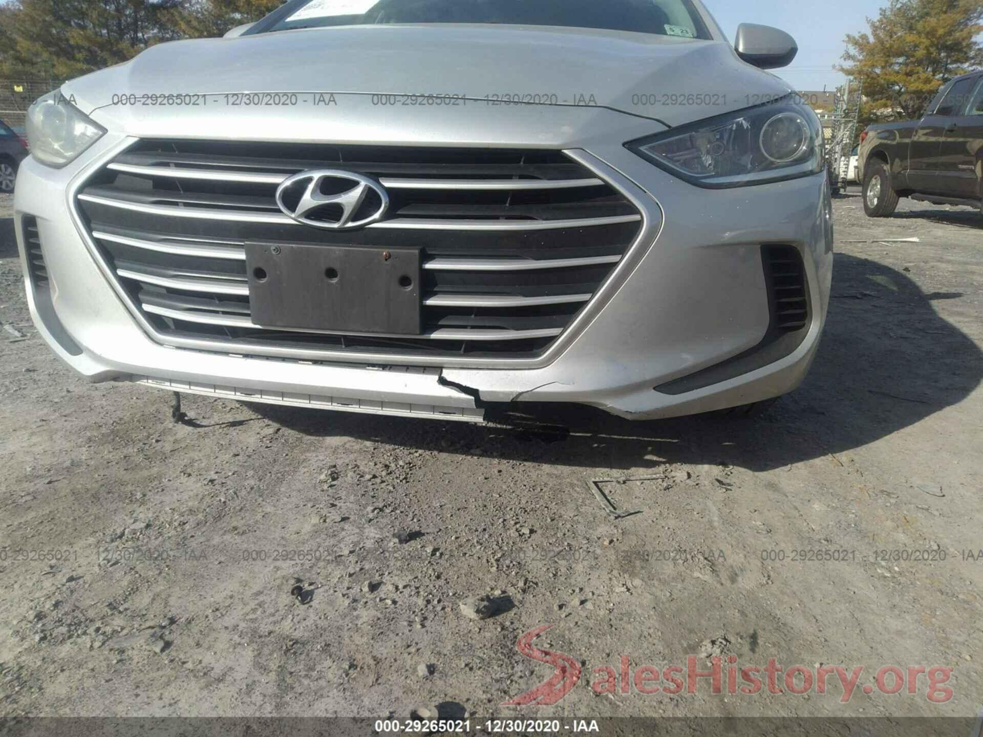 5NPD84LF2JH287766 2018 HYUNDAI ELANTRA