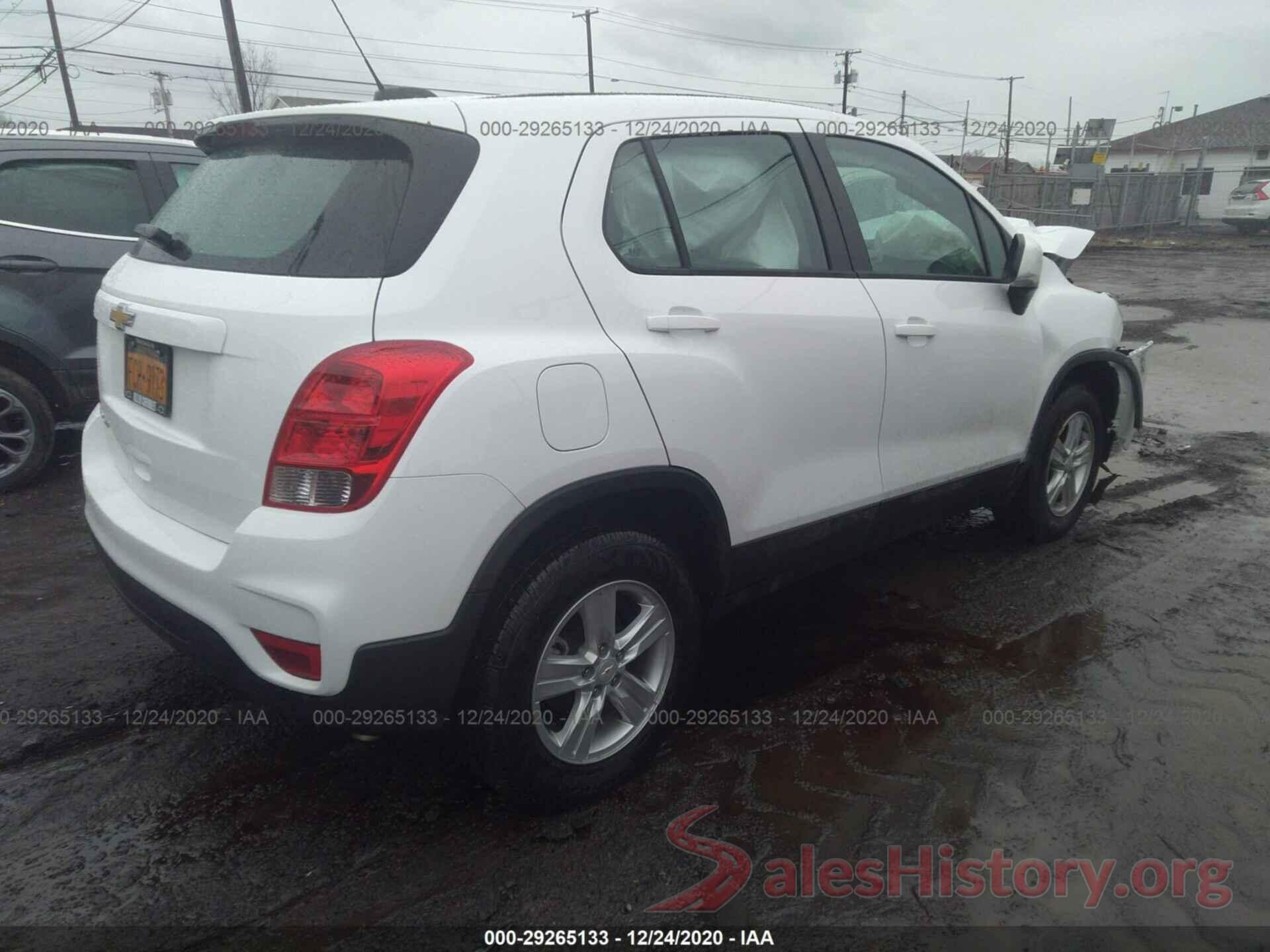 KL7CJNSB6LB091223 2020 CHEVROLET TRAX