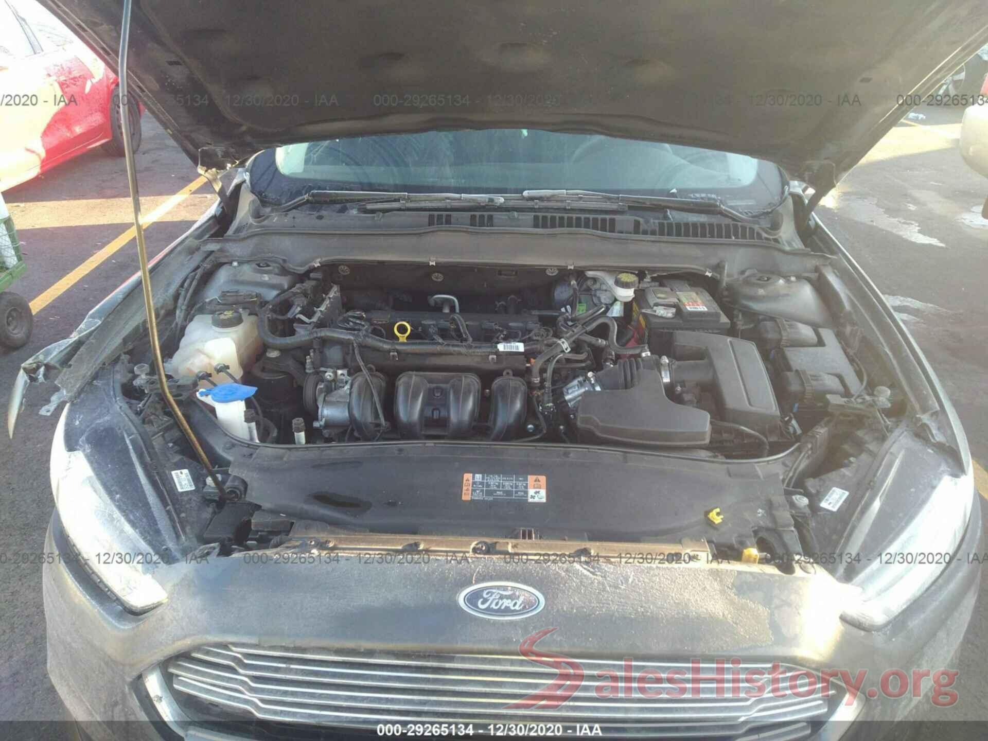 3FA6P0H7XGR343521 2016 FORD FUSION