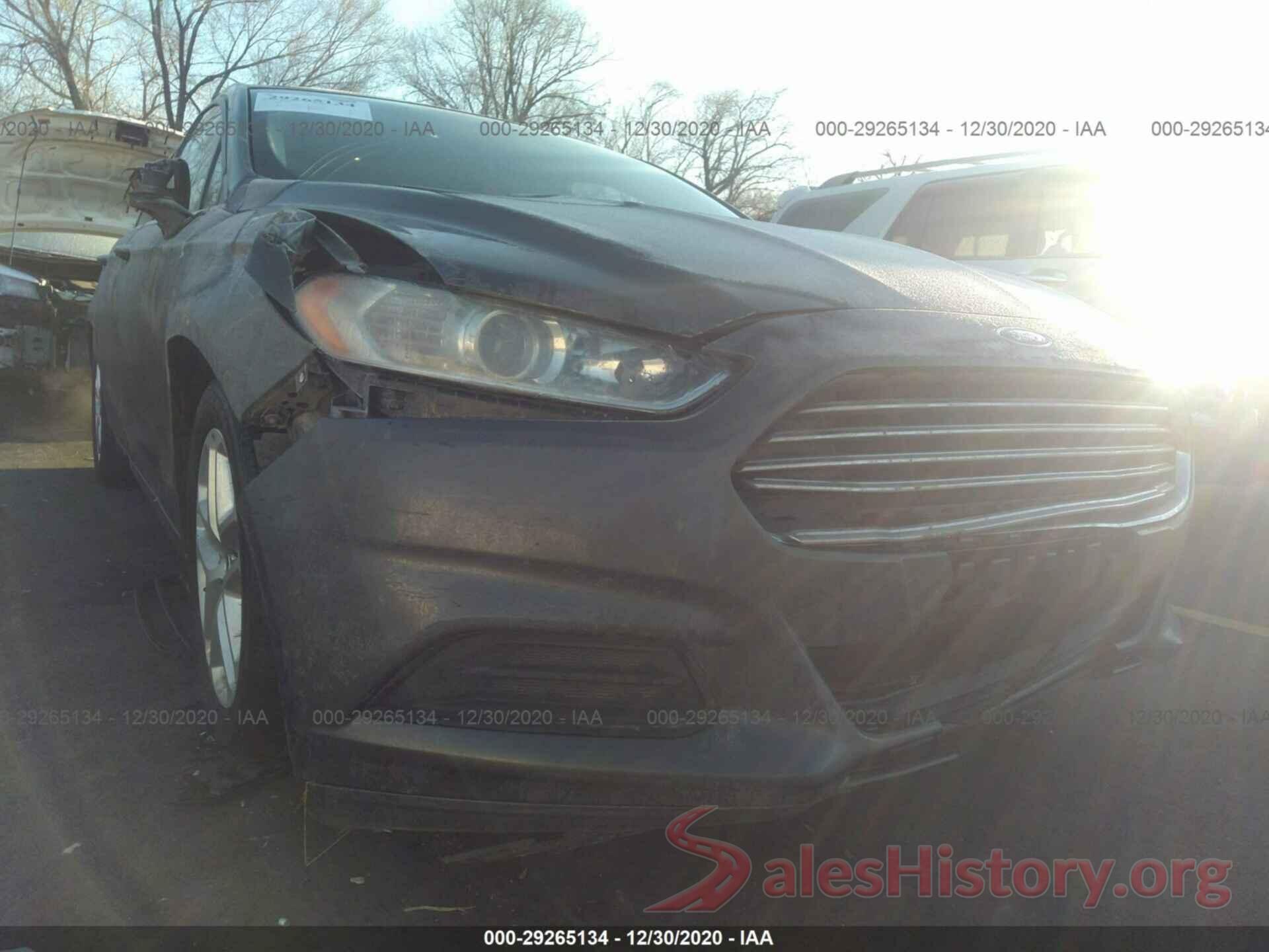 3FA6P0H7XGR343521 2016 FORD FUSION