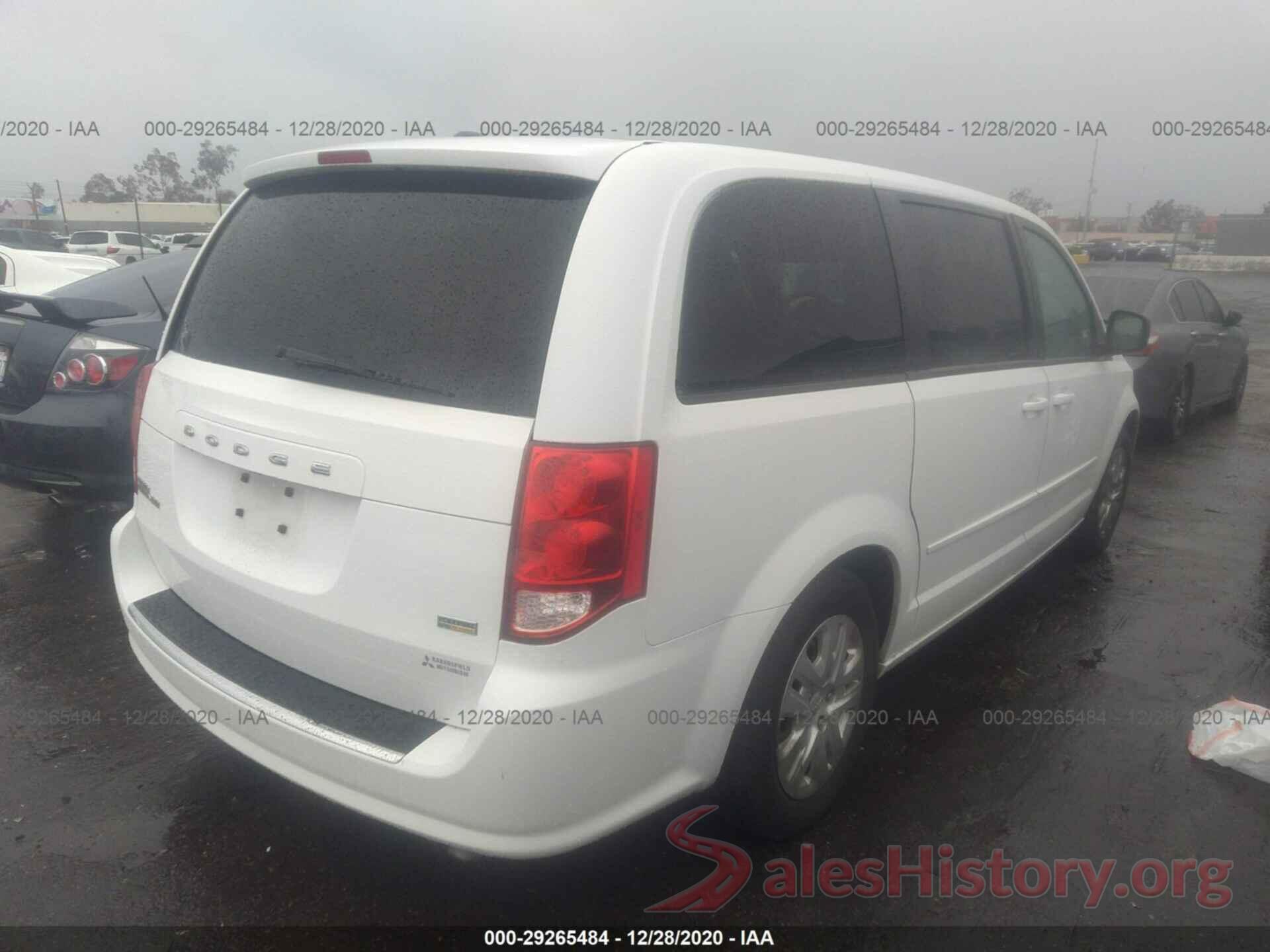 2C4RDGBGXGR340321 2016 DODGE GRAND CARAVAN