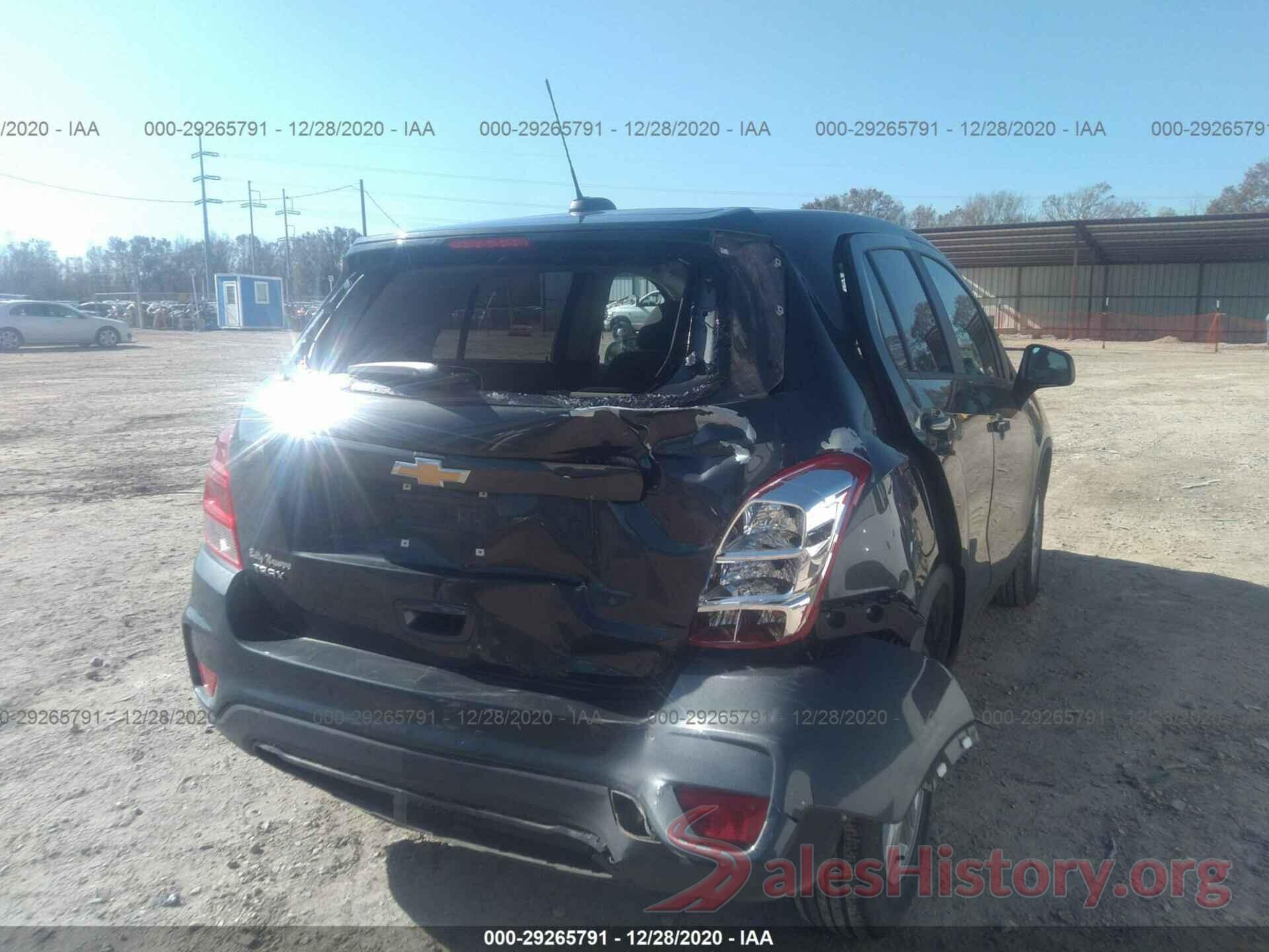 3GNCJKSBXLL175987 2020 CHEVROLET TRAX