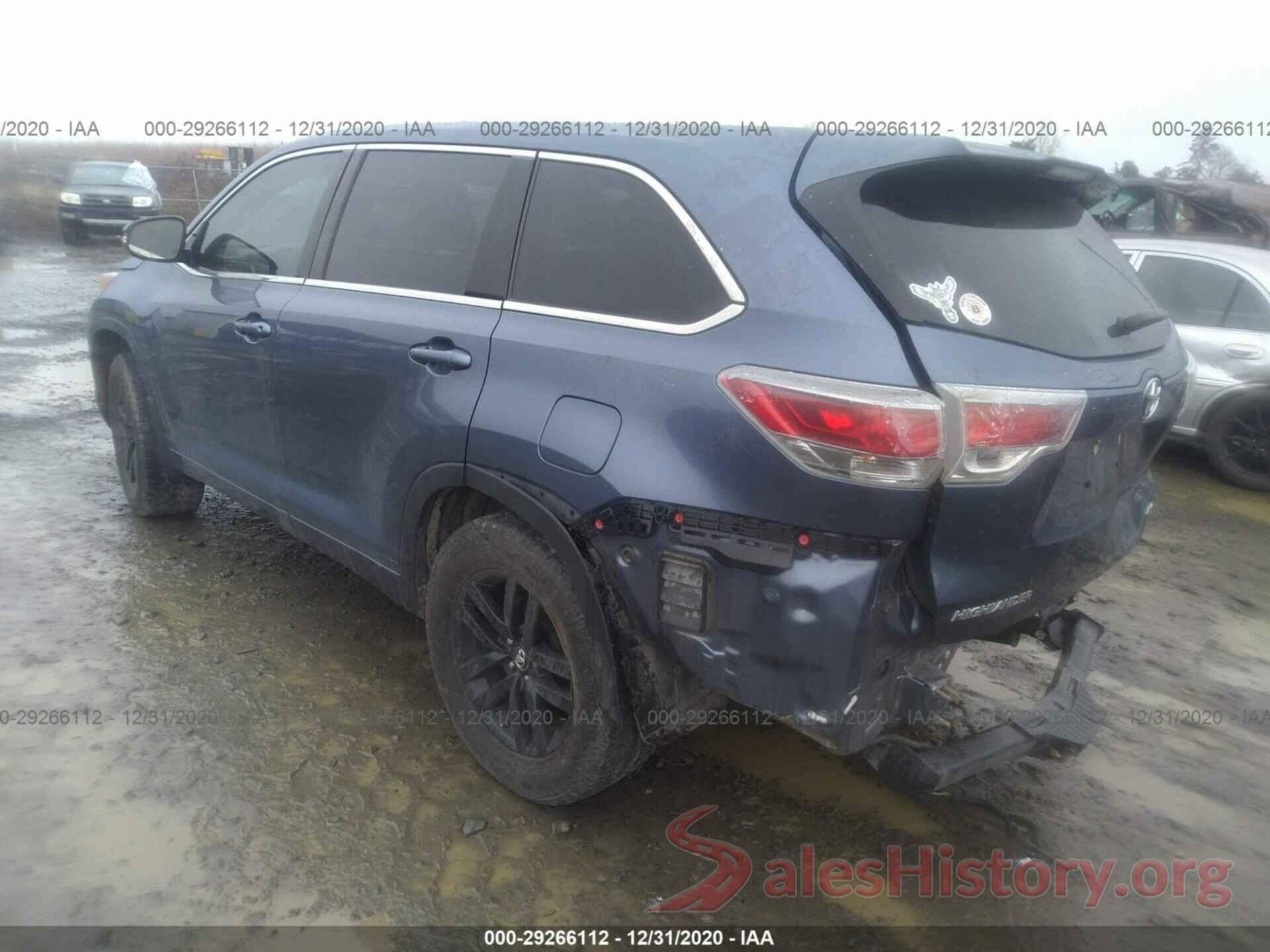 5TDBKRFH0GS344634 2016 TOYOTA HIGHLANDER