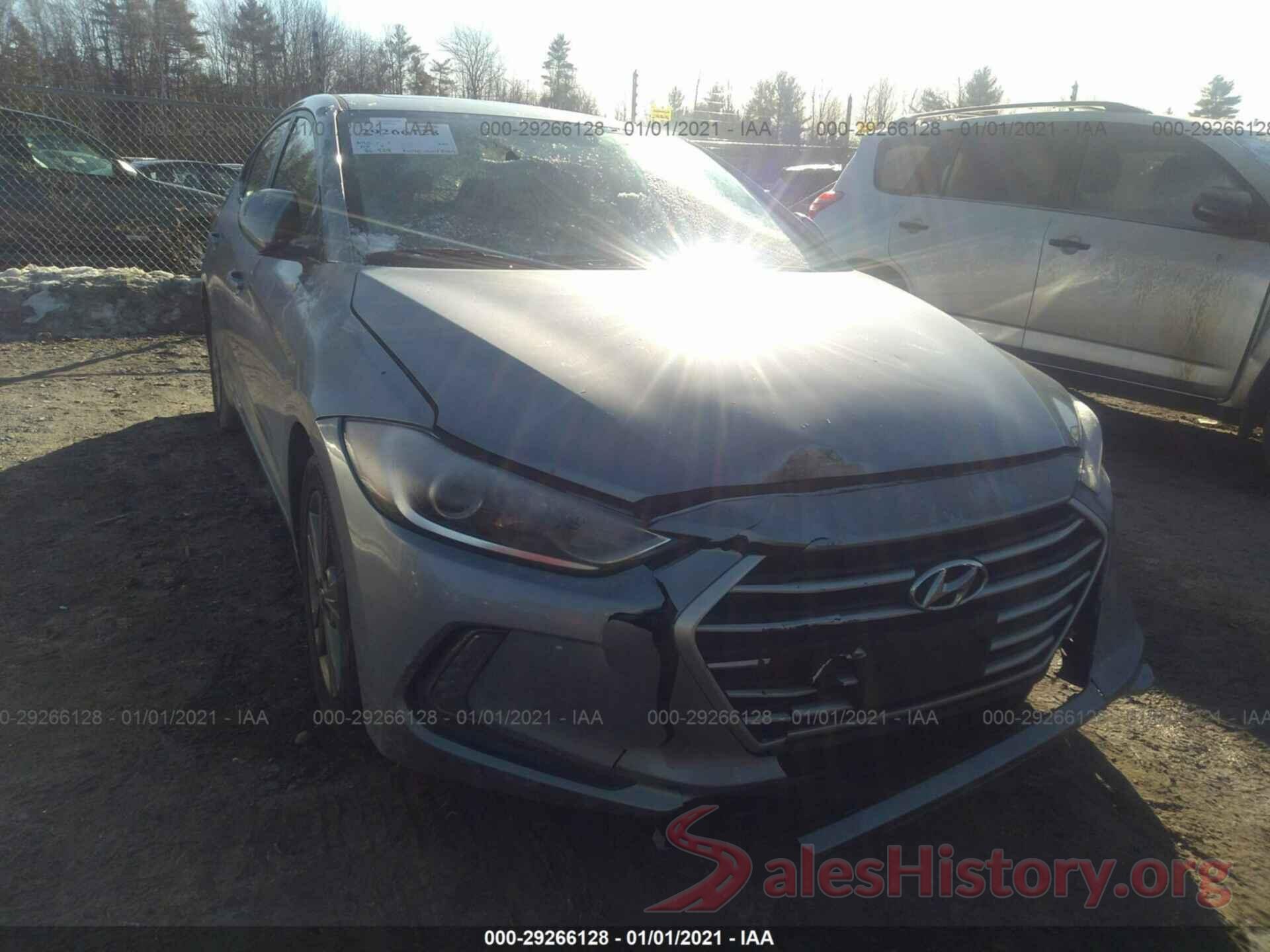 5NPD84LF6HH137993 2017 HYUNDAI ELANTRA