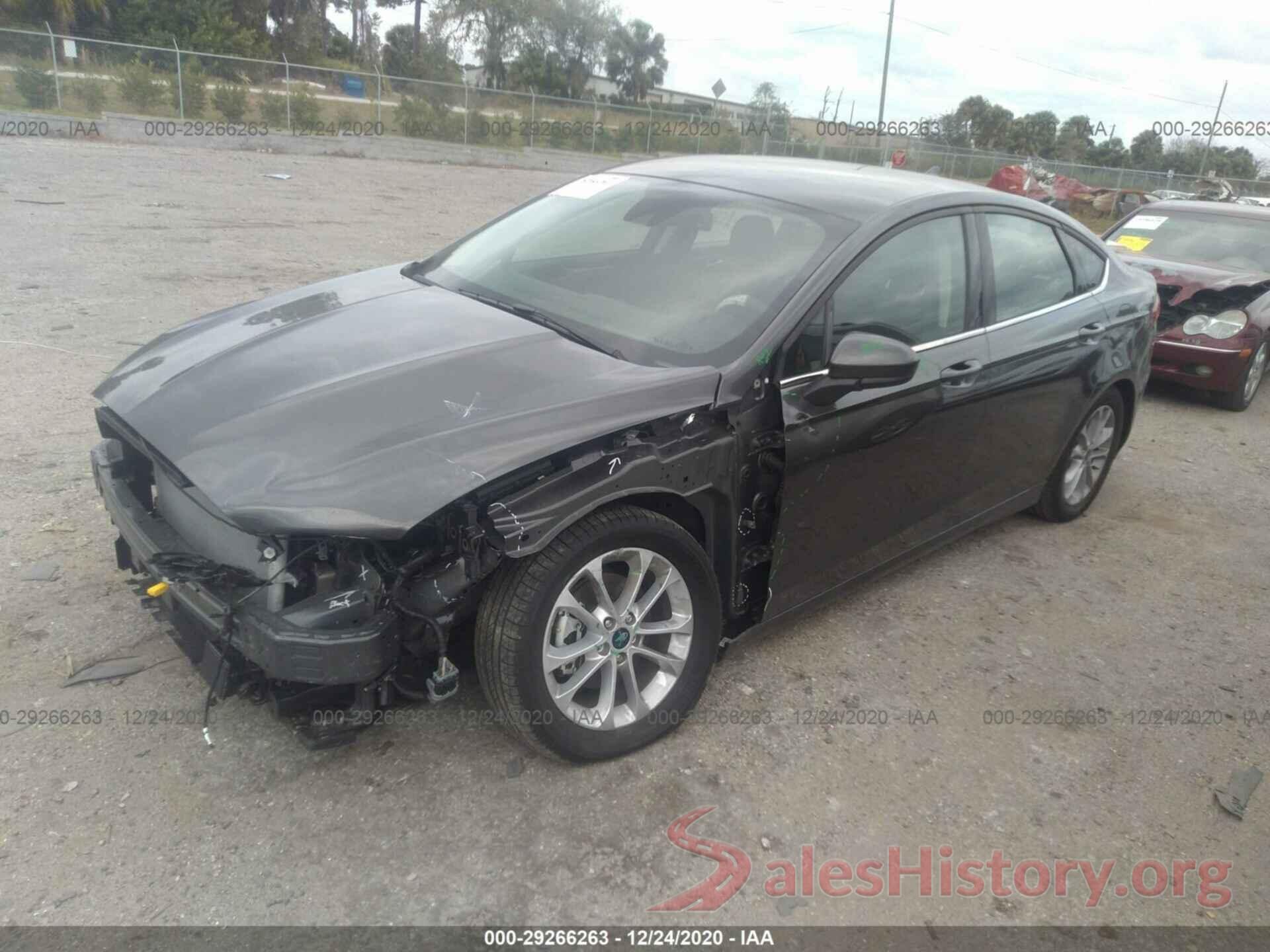 3FA6P0HD2LR232560 2020 FORD FUSION