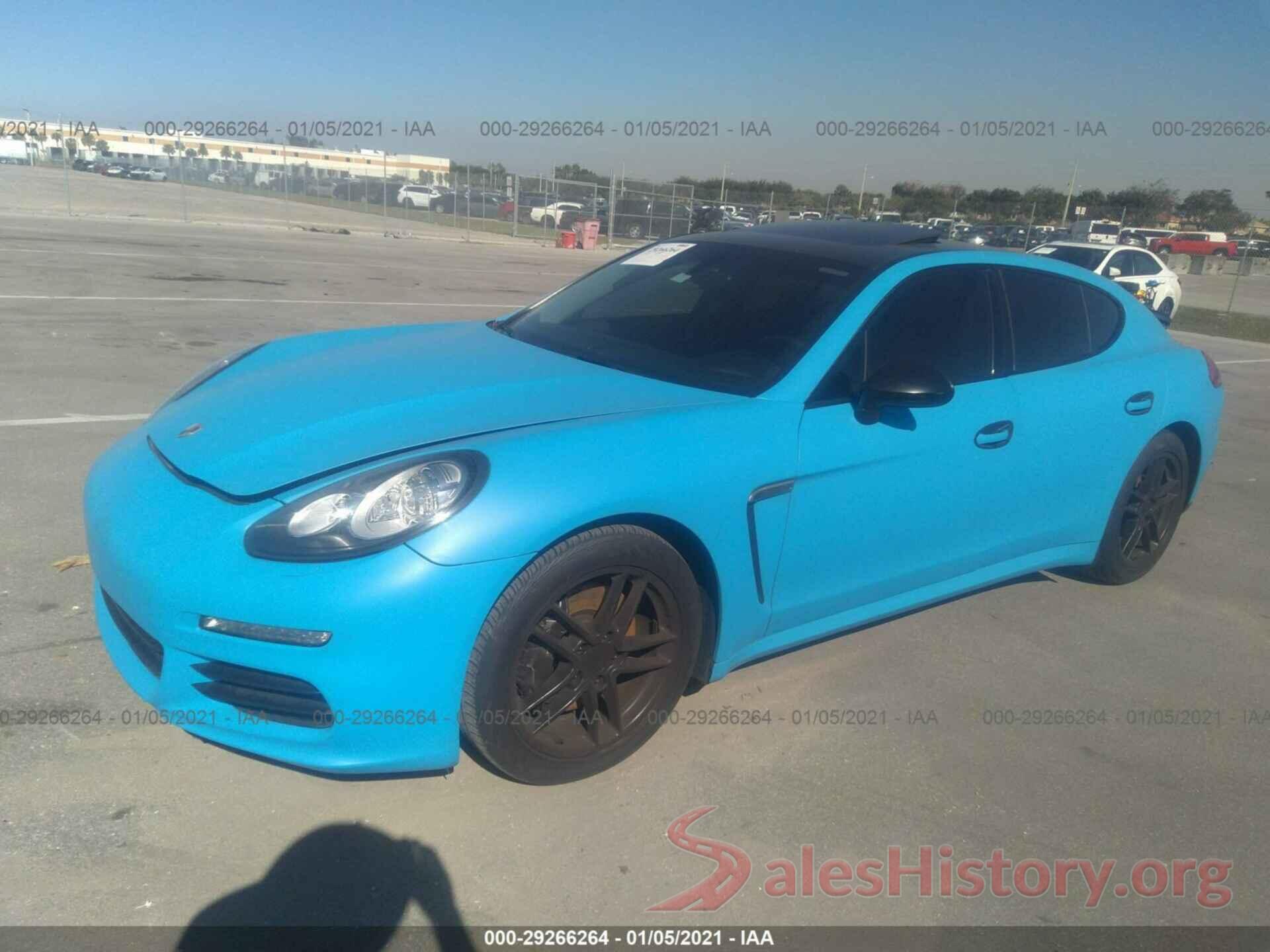 WP0AA2A75GL000836 2016 PORSCHE PANAMERA