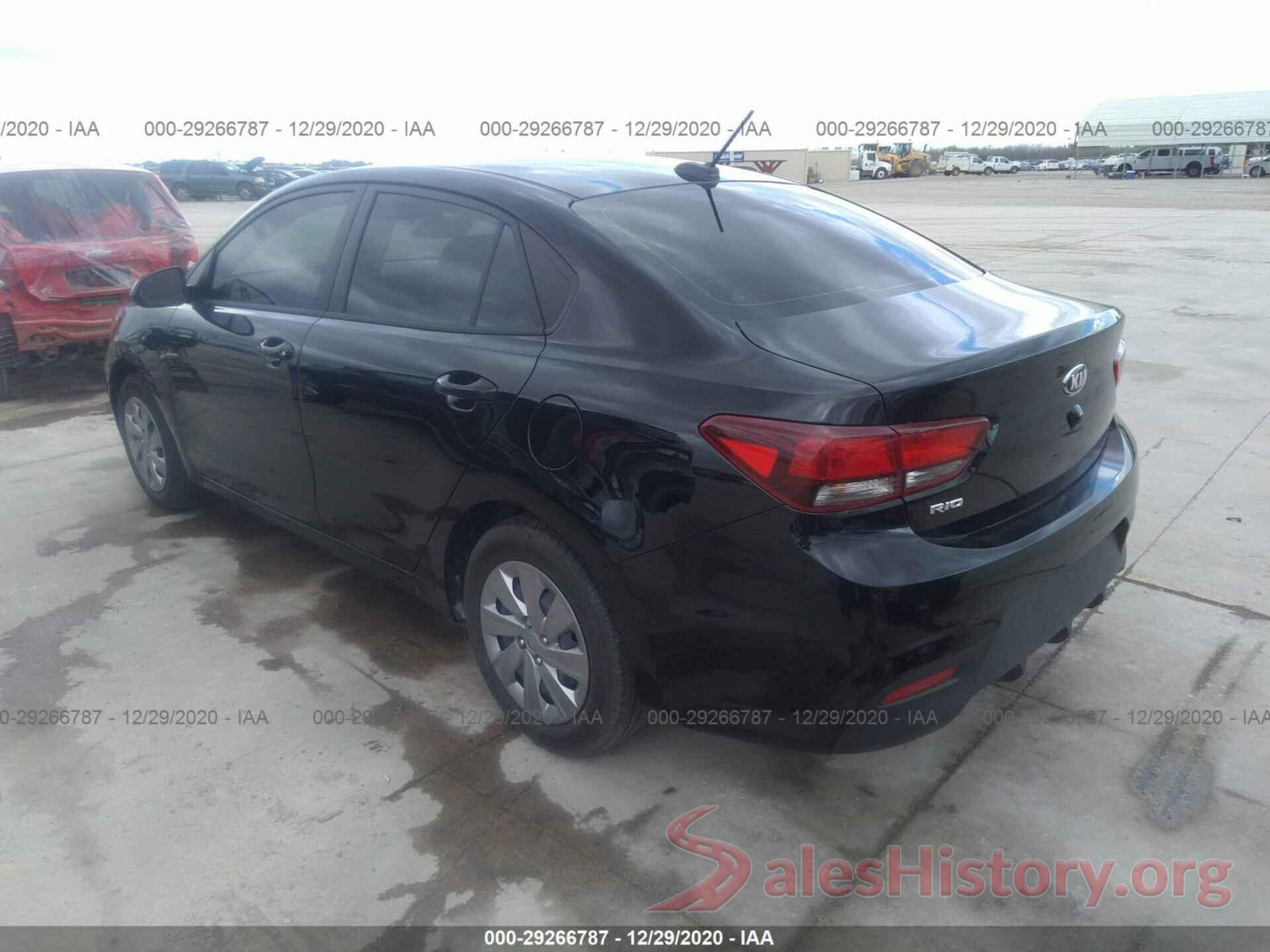 3KPA24AD4LE343879 2020 KIA RIO