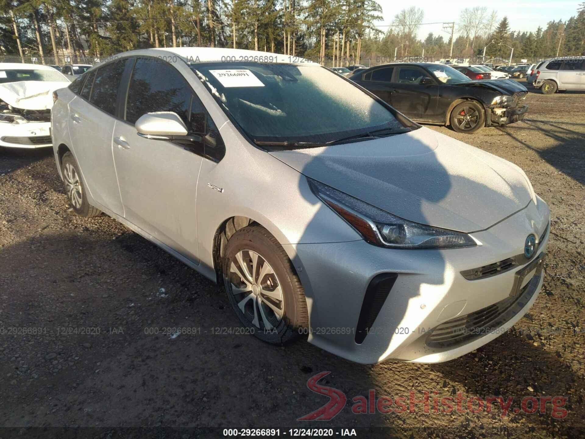 JTDKARFU3K3075667 2019 TOYOTA PRIUS