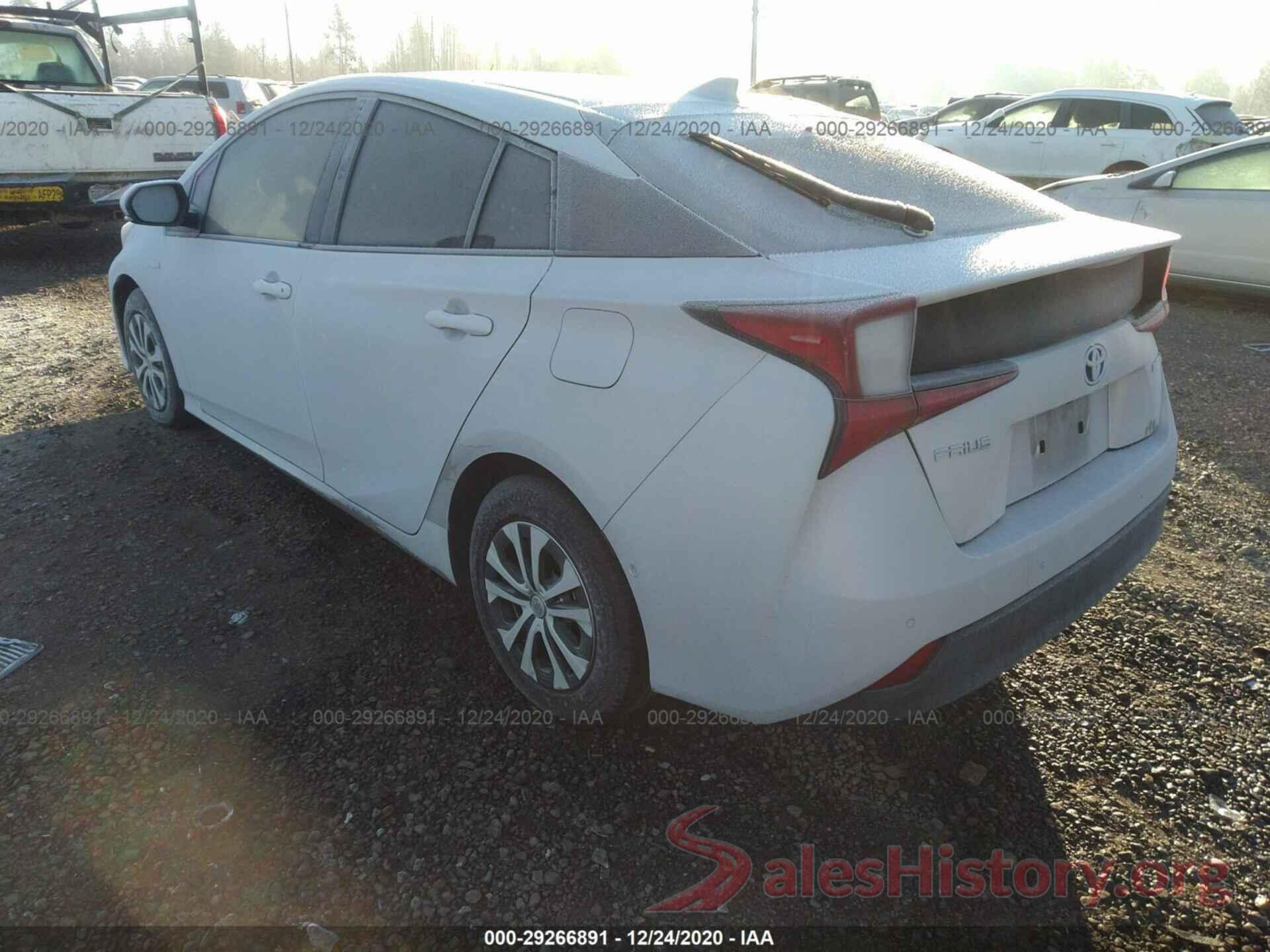 JTDKARFU3K3075667 2019 TOYOTA PRIUS