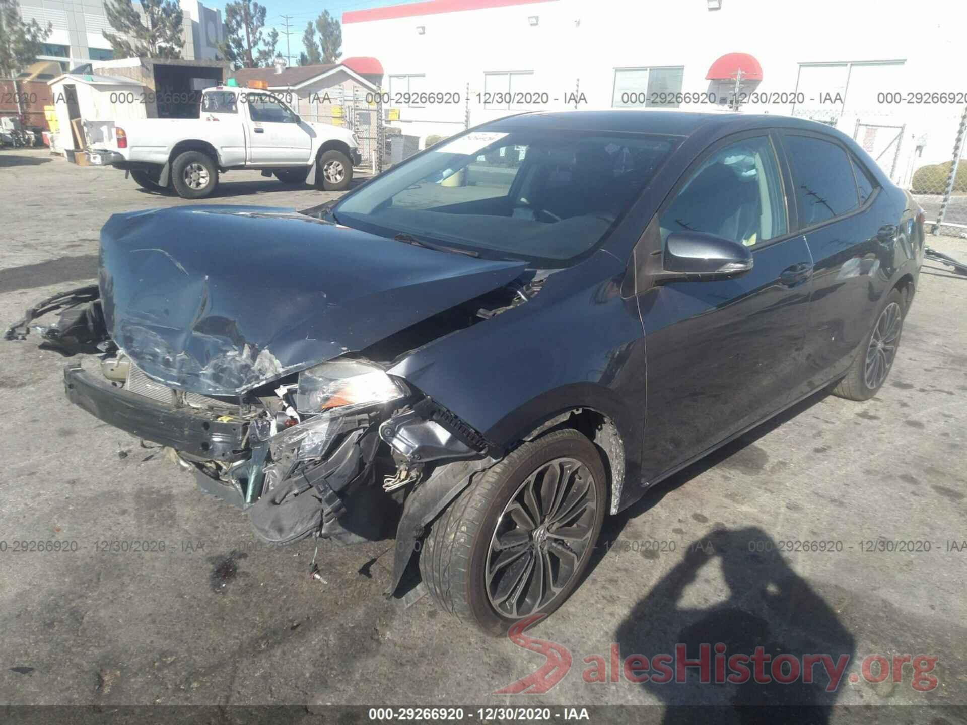 5YFBURHE7GP445465 2016 TOYOTA COROLLA