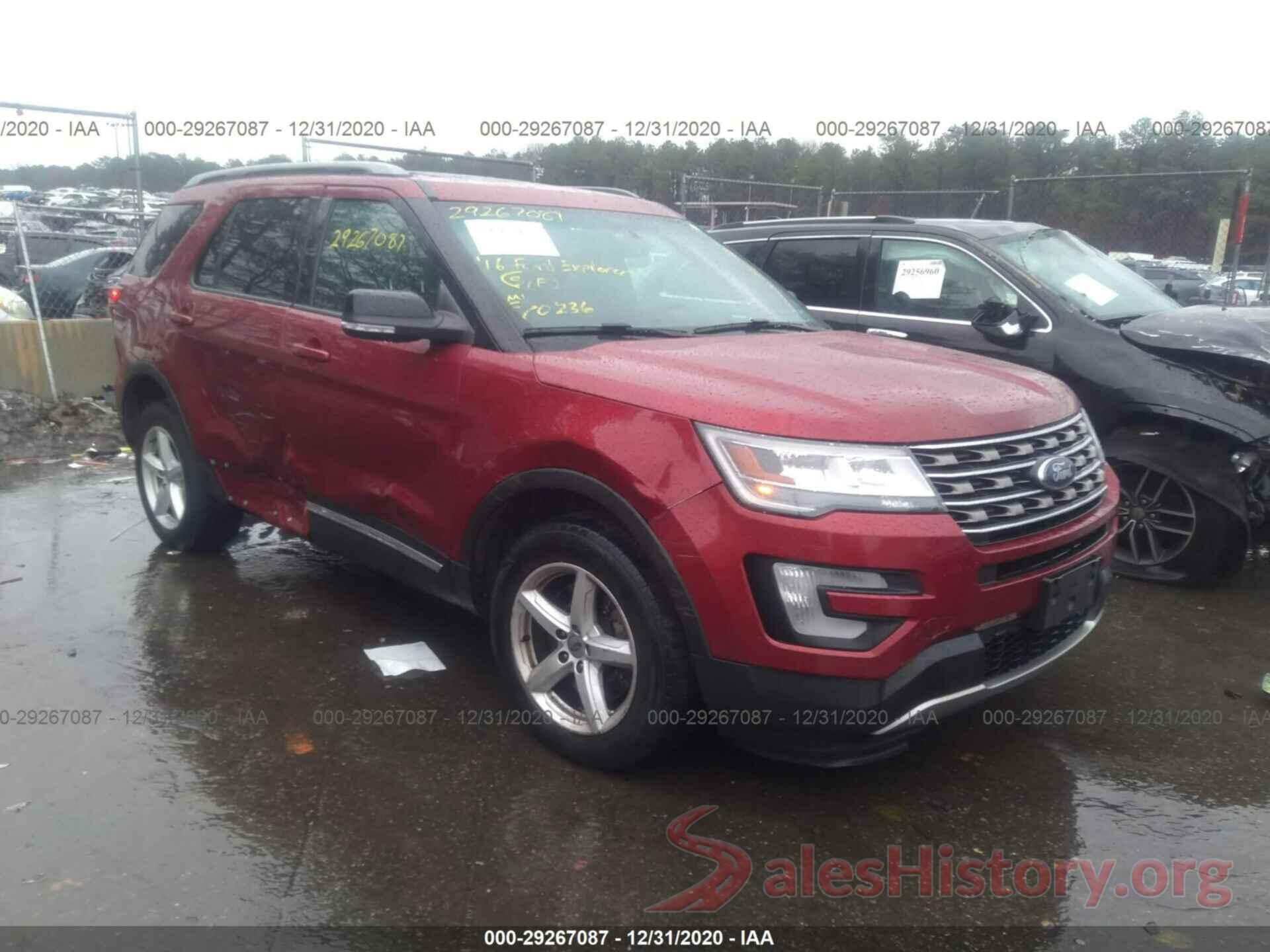 1FM5K8D85GGB90941 2016 FORD EXPLORER